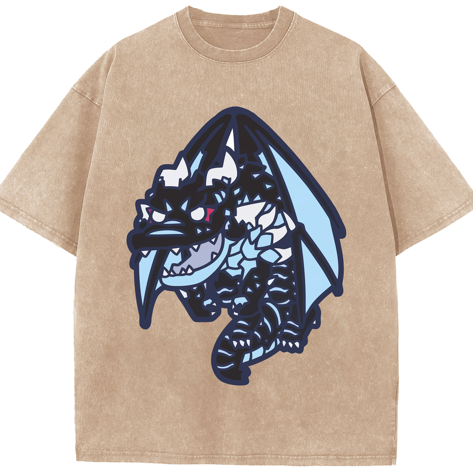 （画像用） 転スラ Regarding Reincarnated to Slime 綿100% ヴィンテージ風 半袖Tシャツ（フロントプリント）