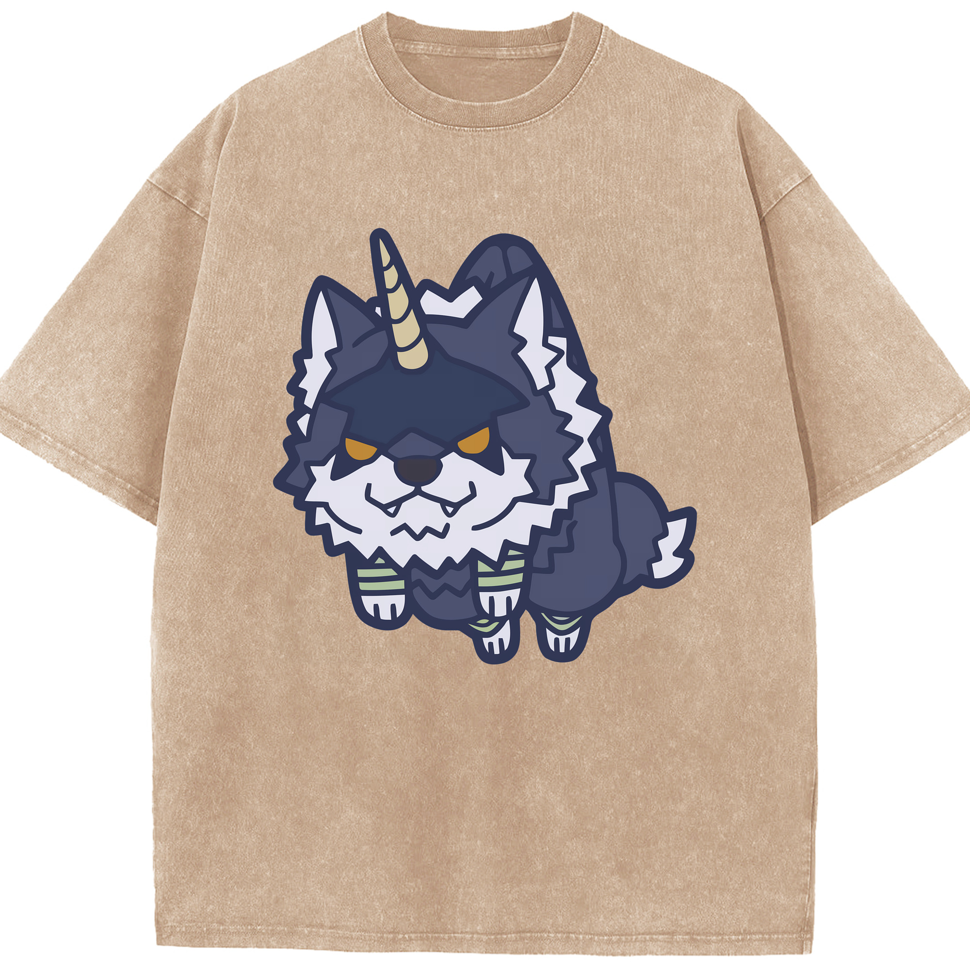 （画像用） 転スラ Regarding Reincarnated to Slime 綿100% ヴィンテージ風 半袖Tシャツ（フロントプリント）