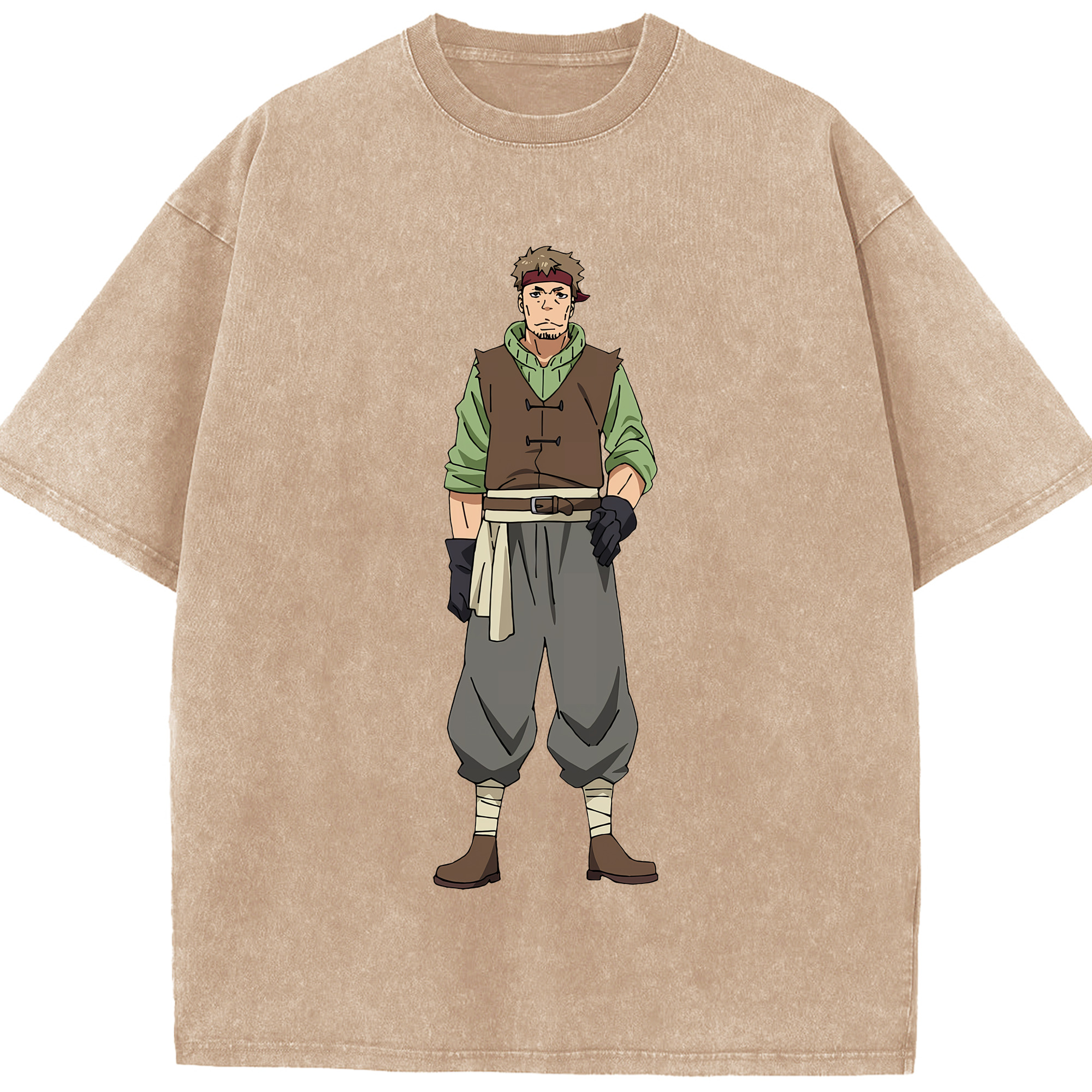 （画像用） 転スラ Regarding Reincarnated to Slime 綿100% ヴィンテージ風 半袖Tシャツ（フロントプリント）