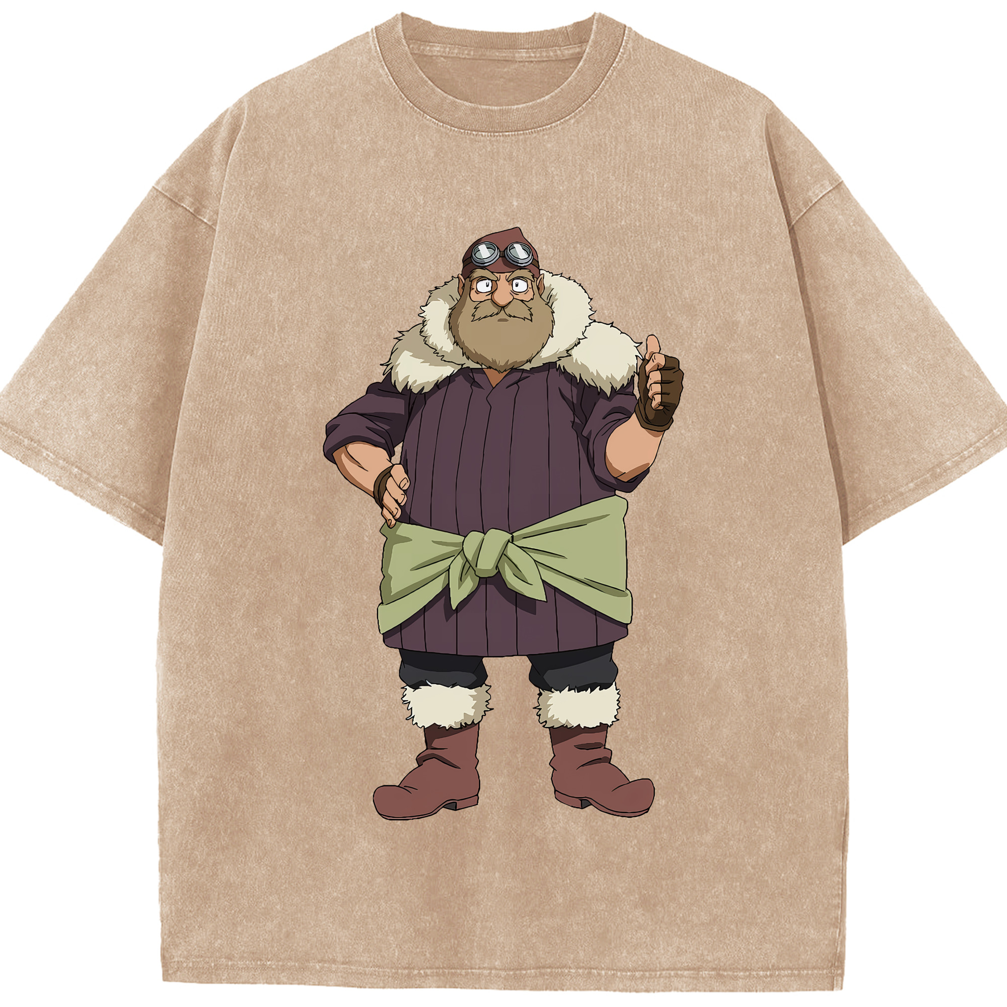 （画像用） 転スラ Regarding Reincarnated to Slime 綿100% ヴィンテージ風 半袖Tシャツ（フロントプリント）