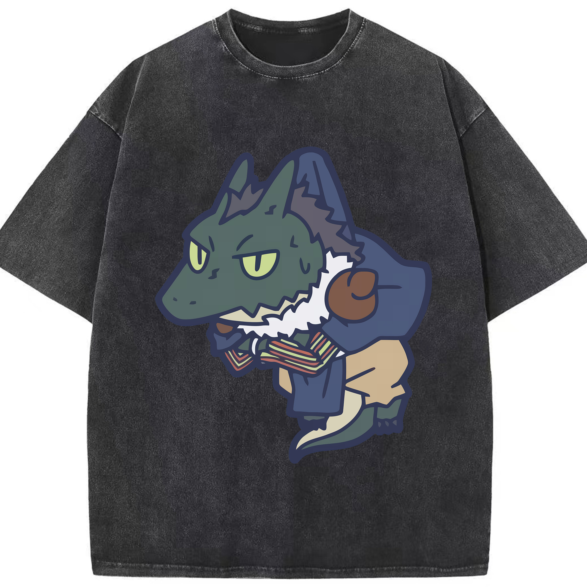 （画像用） 転スラ Regarding Reincarnated to Slime 綿100% ヴィンテージ風 半袖Tシャツ（フロントプリント）