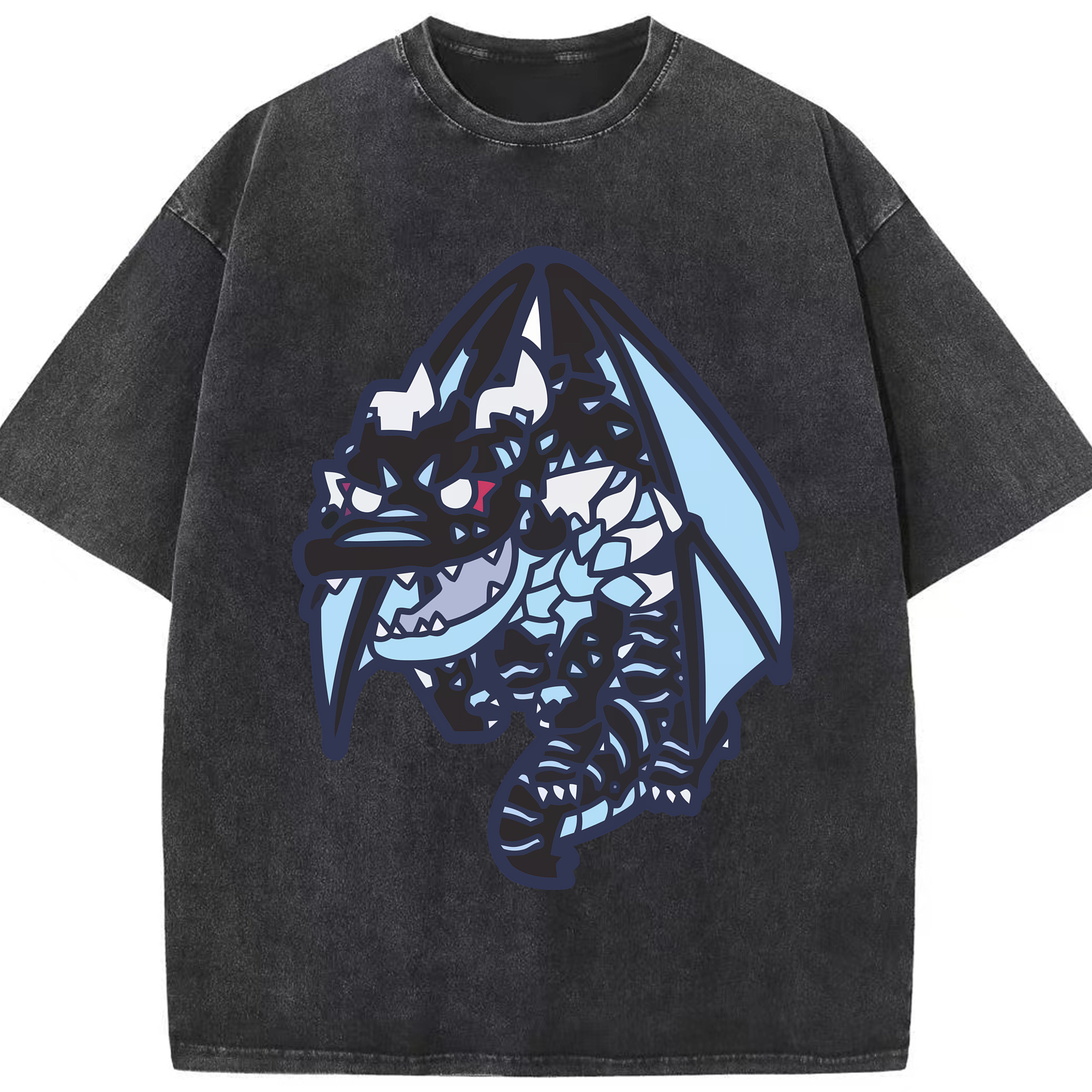 （画像用） 転スラ Regarding Reincarnated to Slime 綿100% ヴィンテージ風 半袖Tシャツ（フロントプリント）