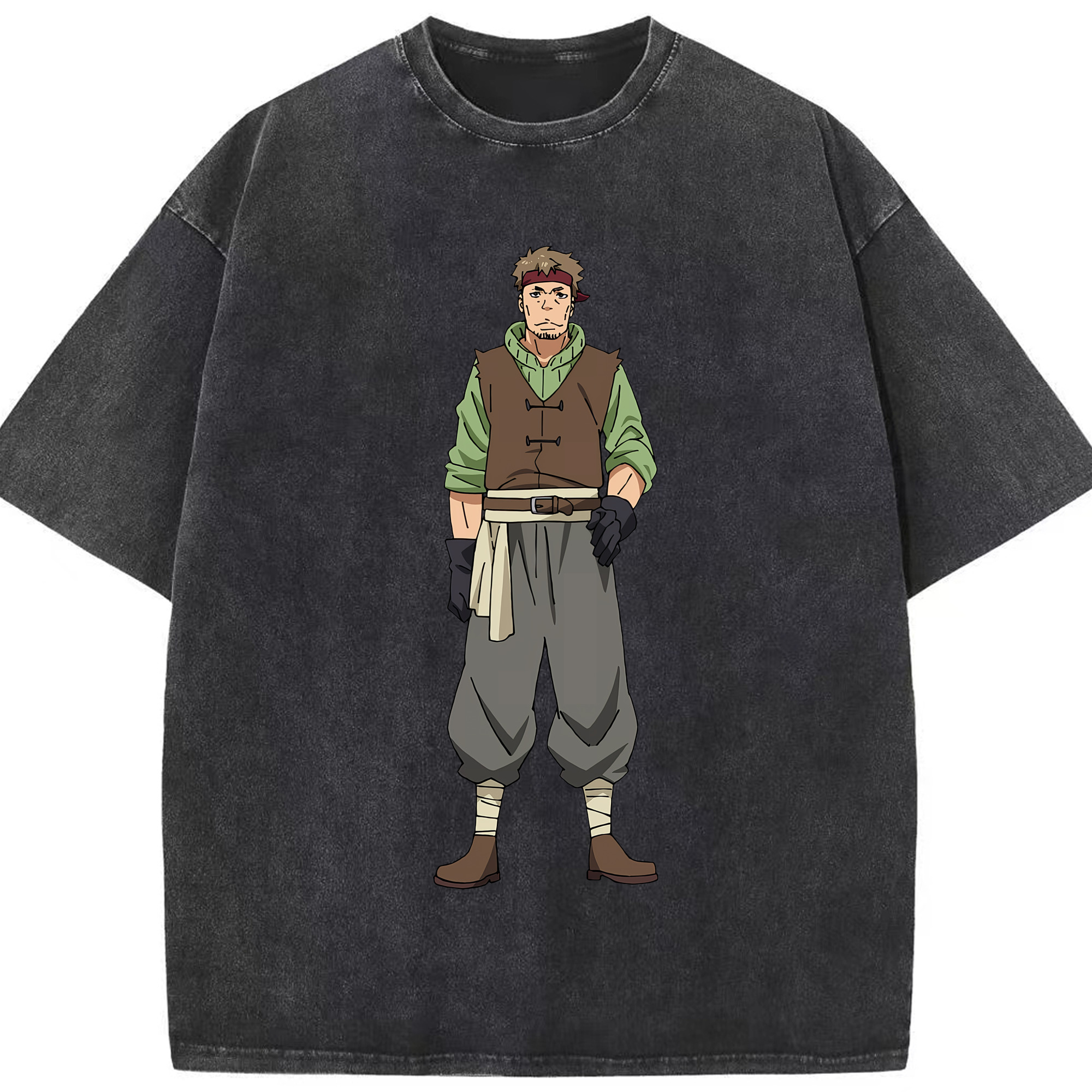 （画像用） 転スラ Regarding Reincarnated to Slime 綿100% ヴィンテージ風 半袖Tシャツ（フロントプリント）