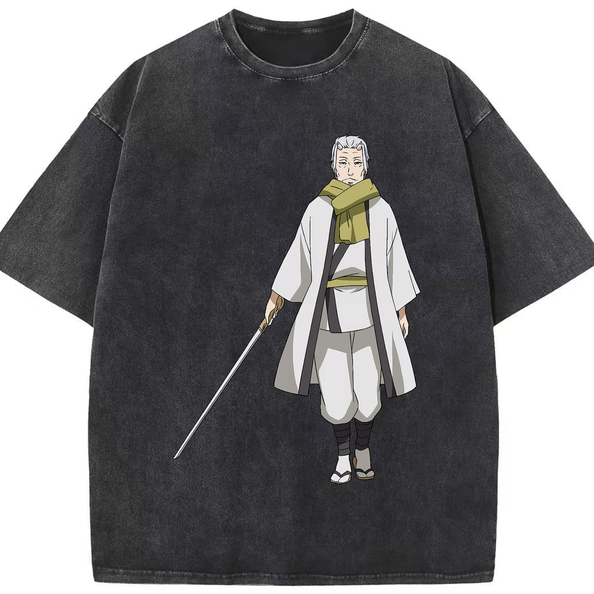 （画像用） 転スラ Regarding Reincarnated to Slime 綿100% ヴィンテージ風 半袖Tシャツ（フロントプリント）