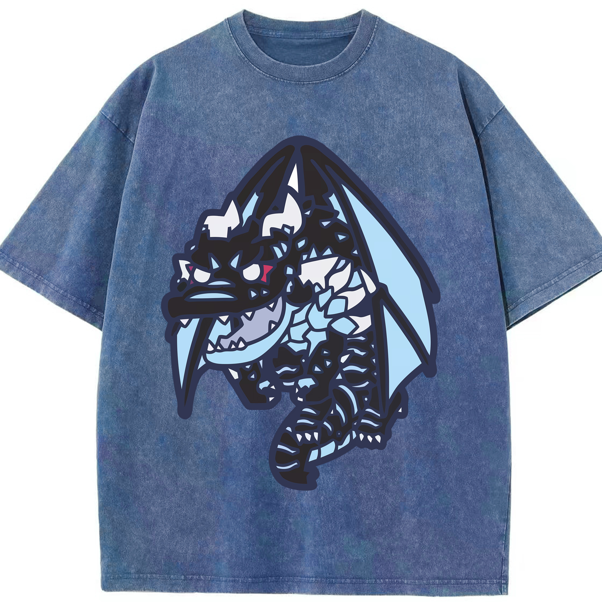 （画像用） 転スラ Regarding Reincarnated to Slime 綿100% ヴィンテージ風 半袖Tシャツ（フロントプリント）