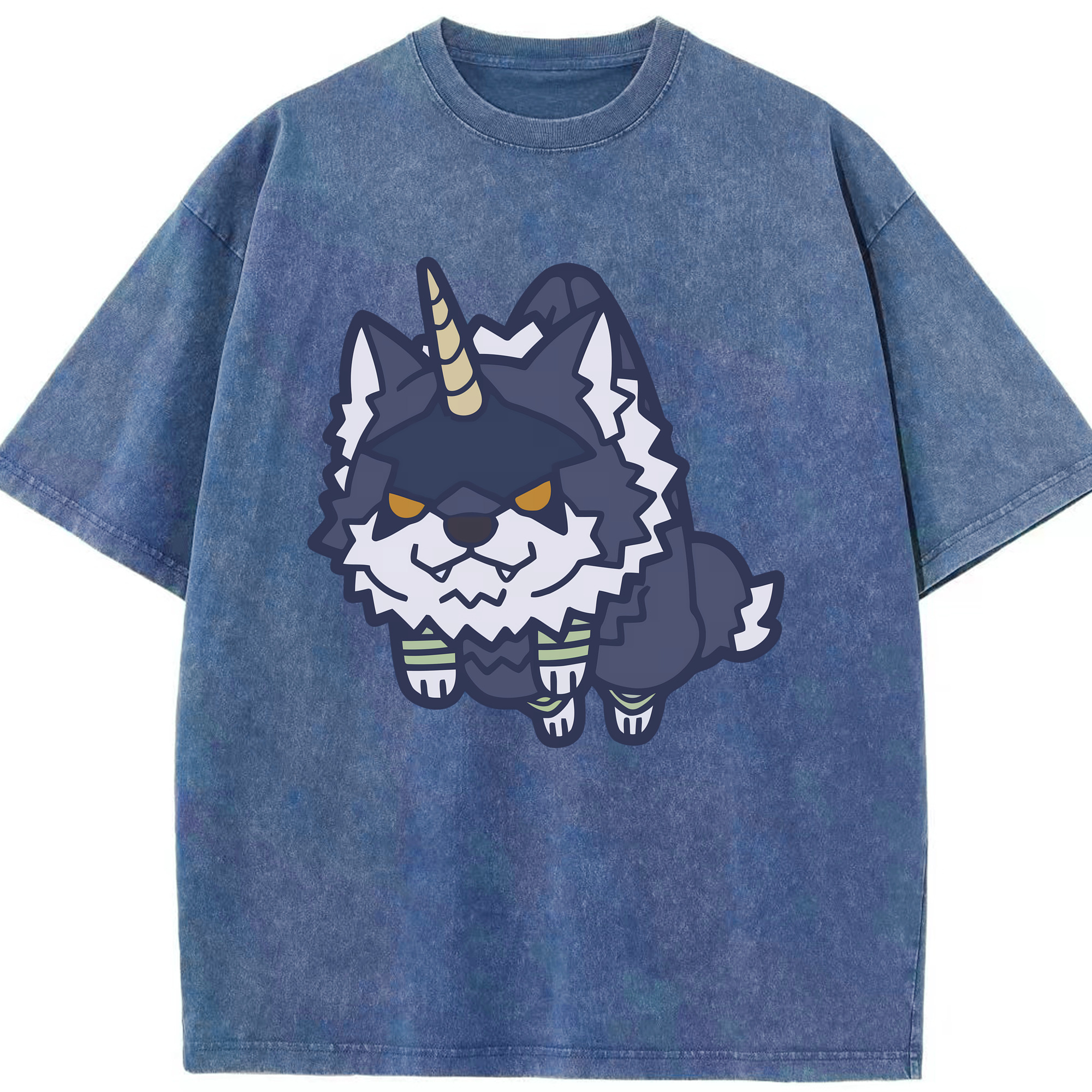 （画像用） 転スラ Regarding Reincarnated to Slime 綿100% ヴィンテージ風 半袖Tシャツ（フロントプリント）