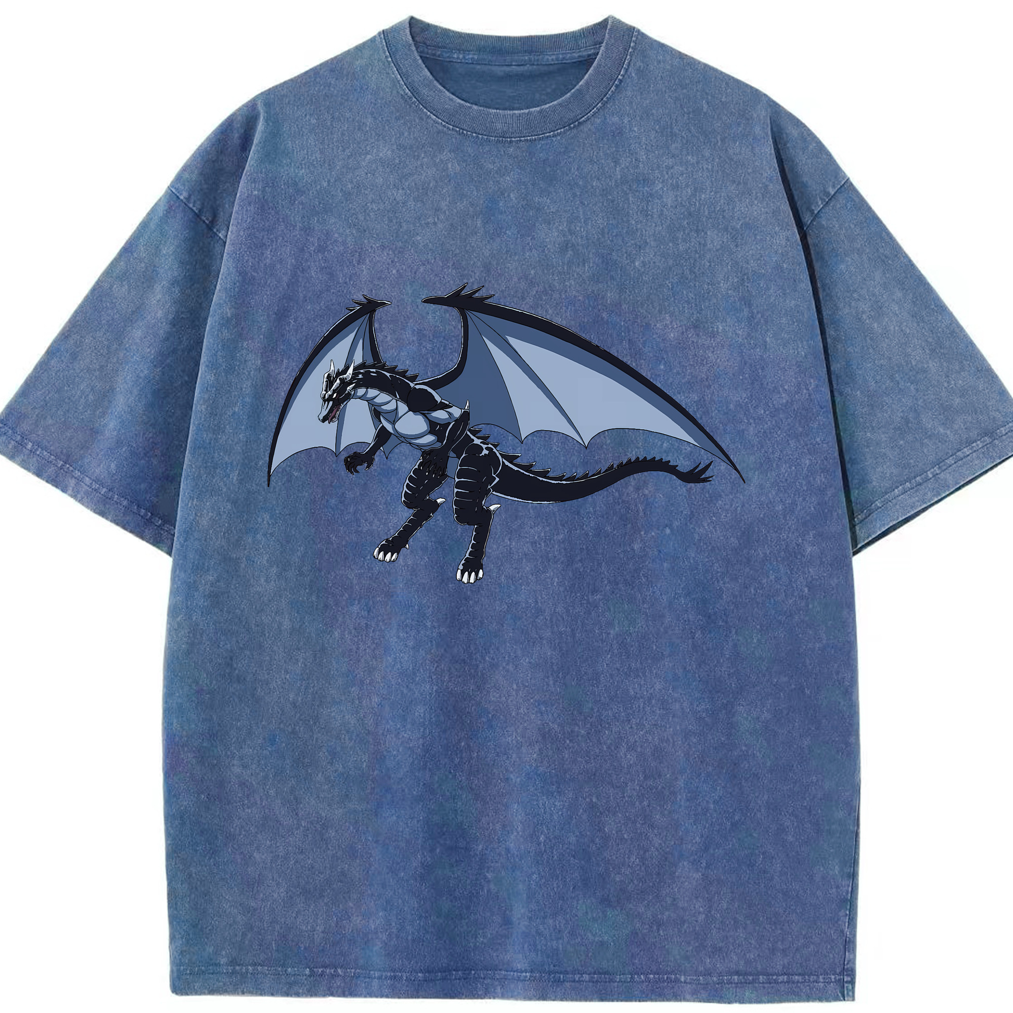 （画像用） 転スラ Regarding Reincarnated to Slime 綿100% ヴィンテージ風 半袖Tシャツ（フロントプリント）