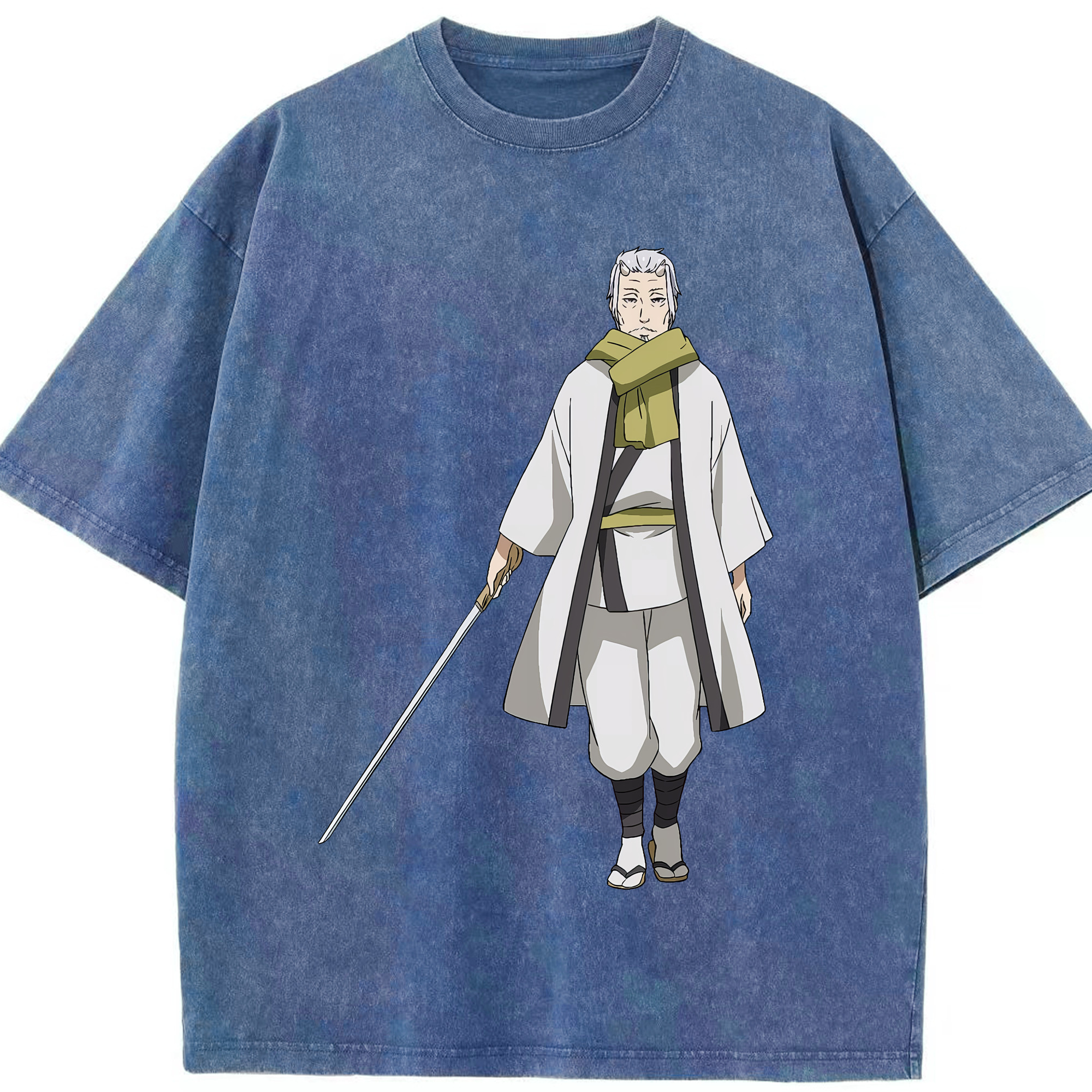 （画像用） 転スラ Regarding Reincarnated to Slime 綿100% ヴィンテージ風 半袖Tシャツ（フロントプリント）
