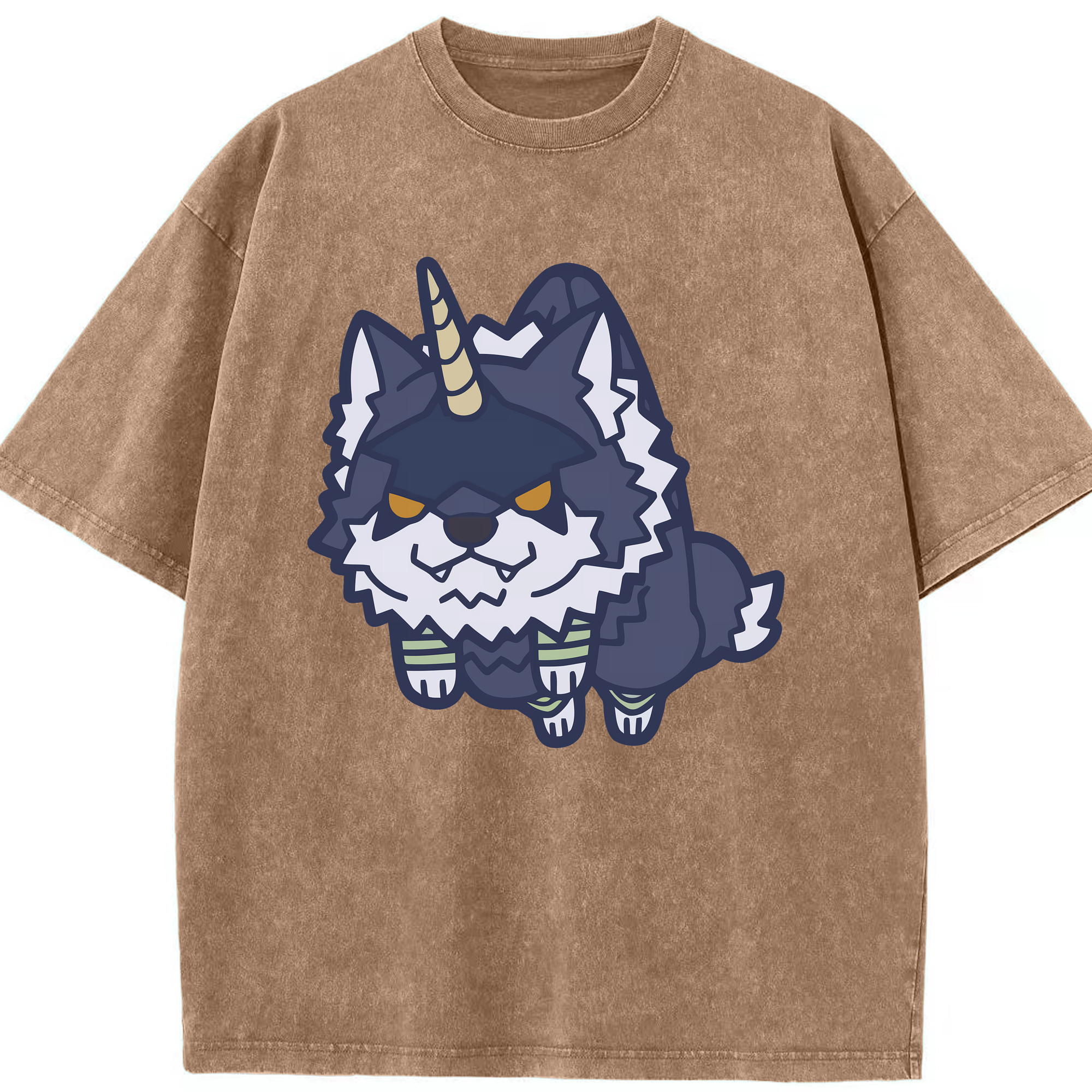 （画像用） 転スラ Regarding Reincarnated to Slime 綿100% ヴィンテージ風 半袖Tシャツ（フロントプリント）