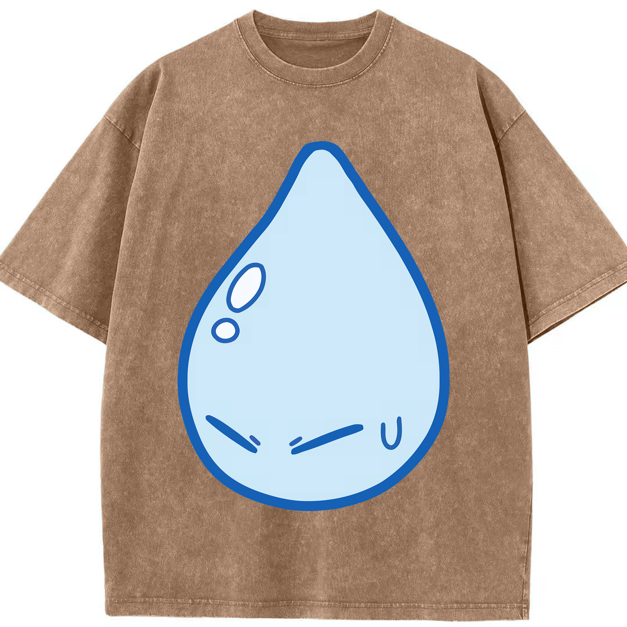 （画像用） 転スラ Regarding Reincarnated to Slime 綿100% ヴィンテージ風 半袖Tシャツ（フロントプリント）