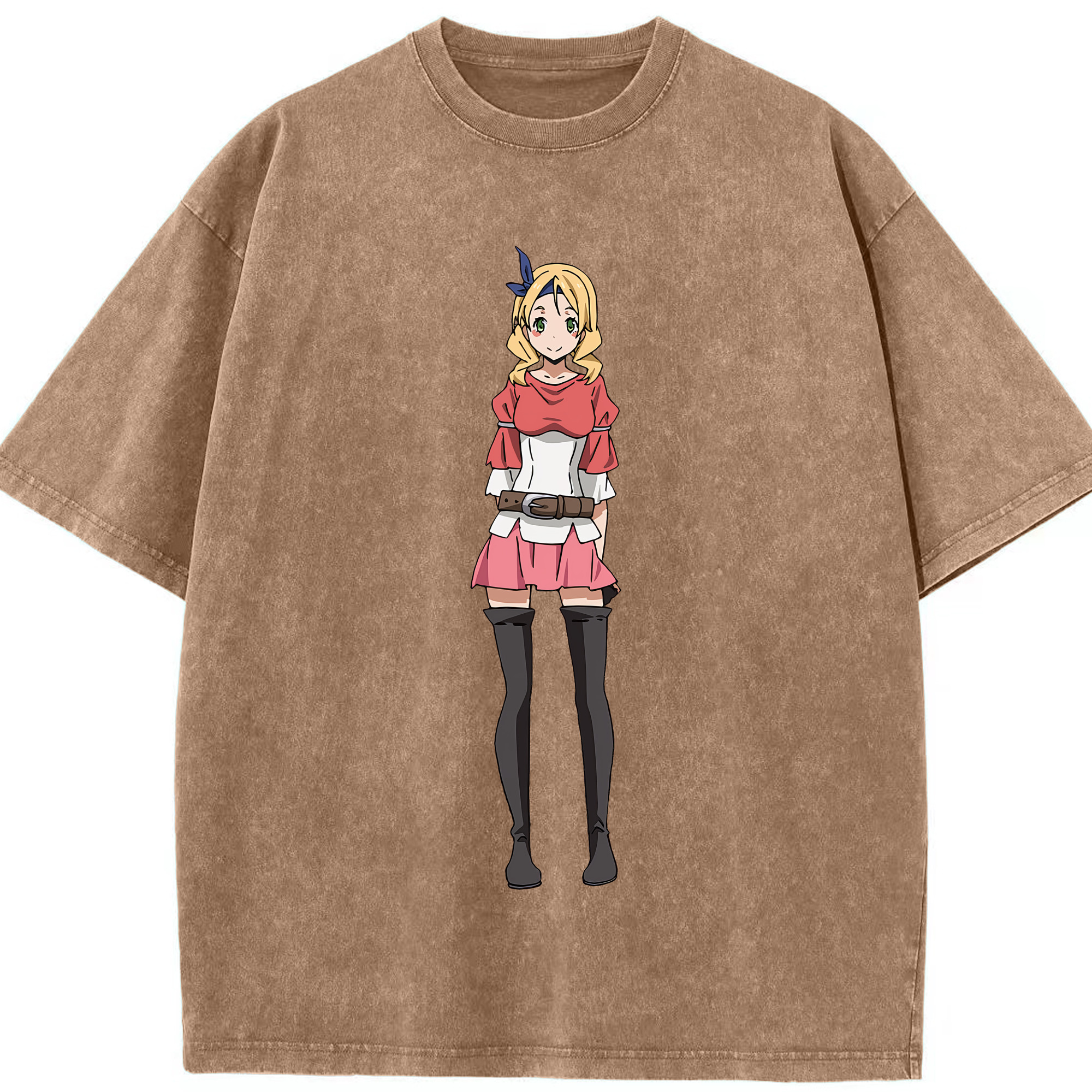 （画像用） 転スラ Regarding Reincarnated to Slime 綿100% ヴィンテージ風 半袖Tシャツ（フロントプリント）