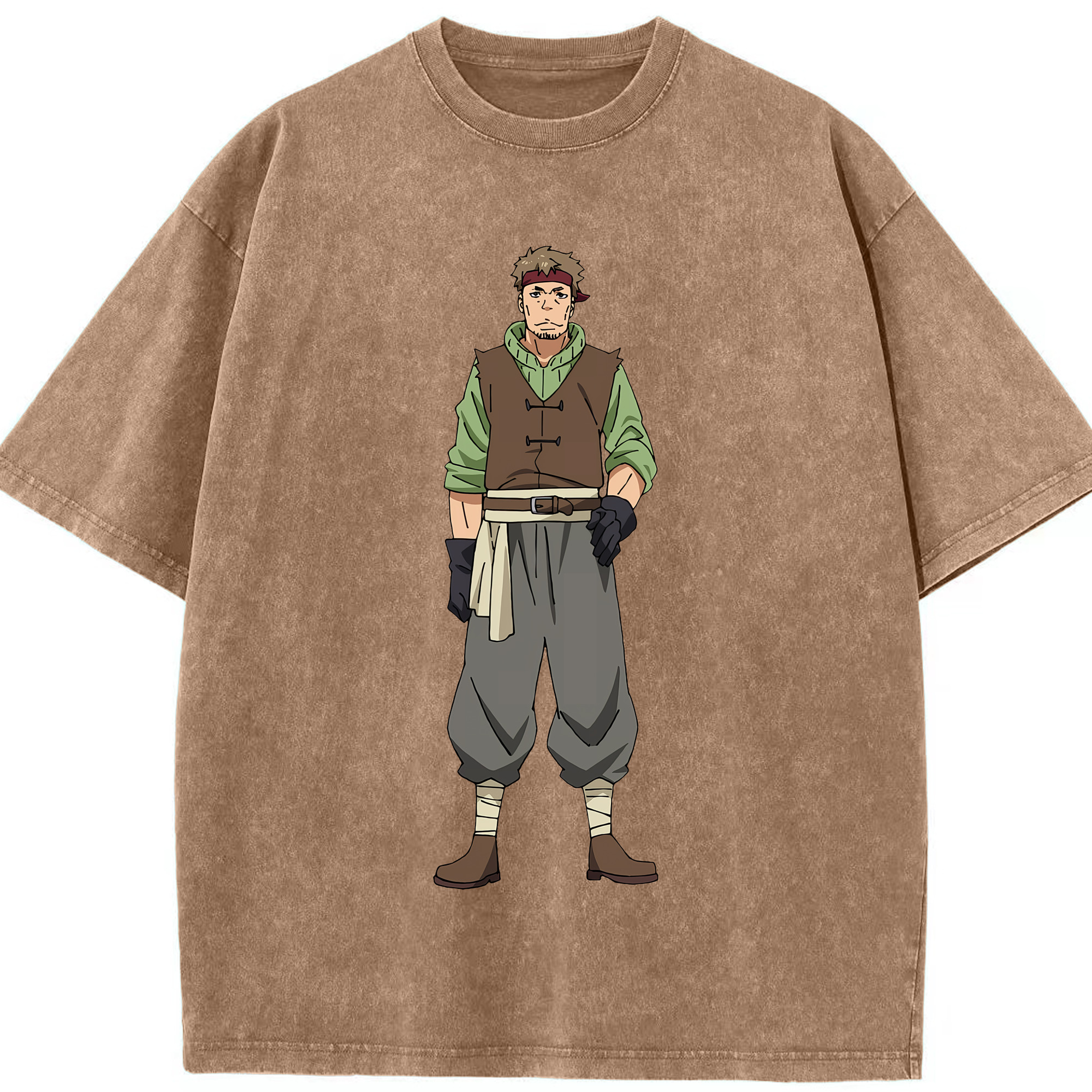（画像用） 転スラ Regarding Reincarnated to Slime 綿100% ヴィンテージ風 半袖Tシャツ（フロントプリント）