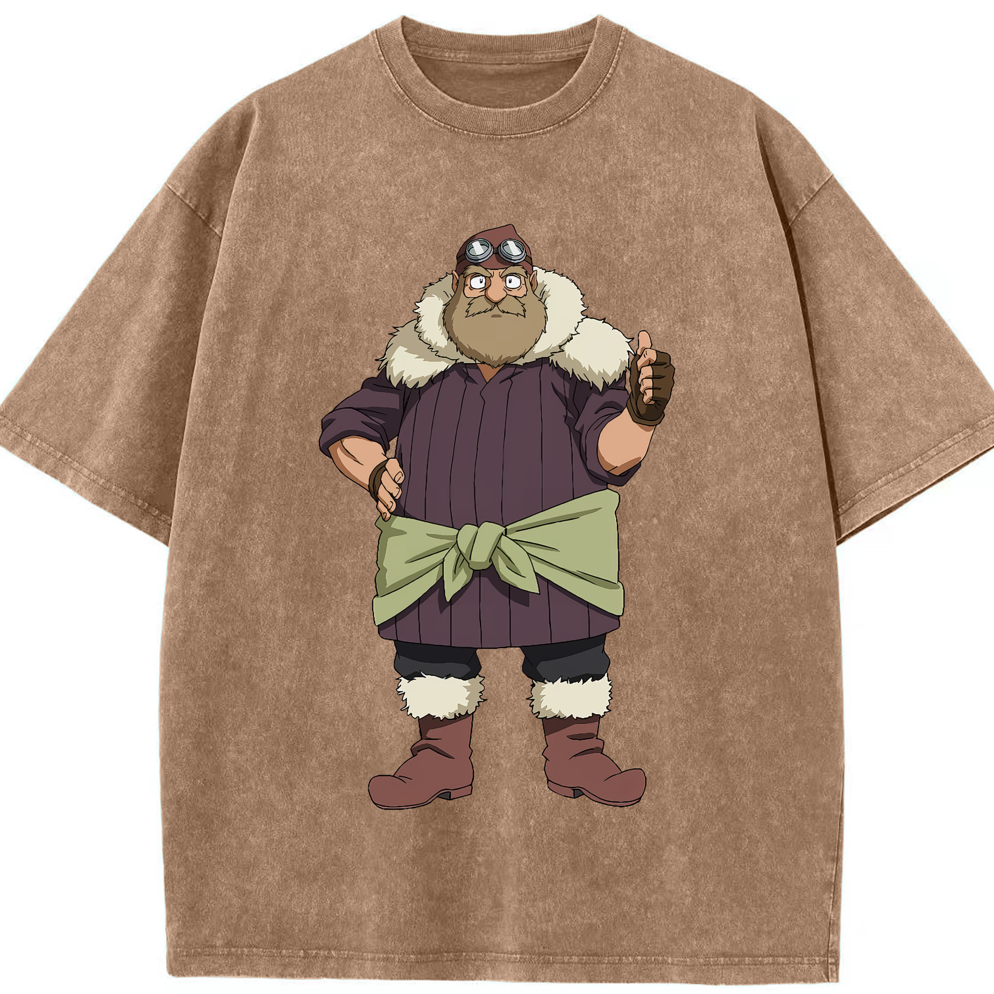 （画像用） 転スラ Regarding Reincarnated to Slime 綿100% ヴィンテージ風 半袖Tシャツ（フロントプリント）