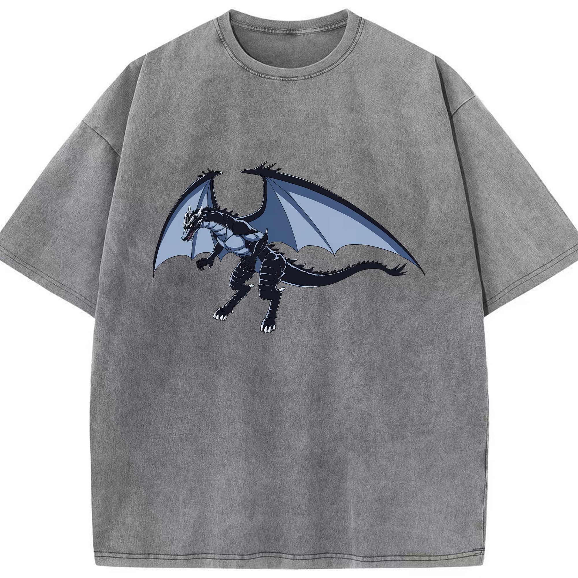 （画像用） 転スラ Regarding Reincarnated to Slime 綿100% ヴィンテージ風 半袖Tシャツ（フロントプリント）