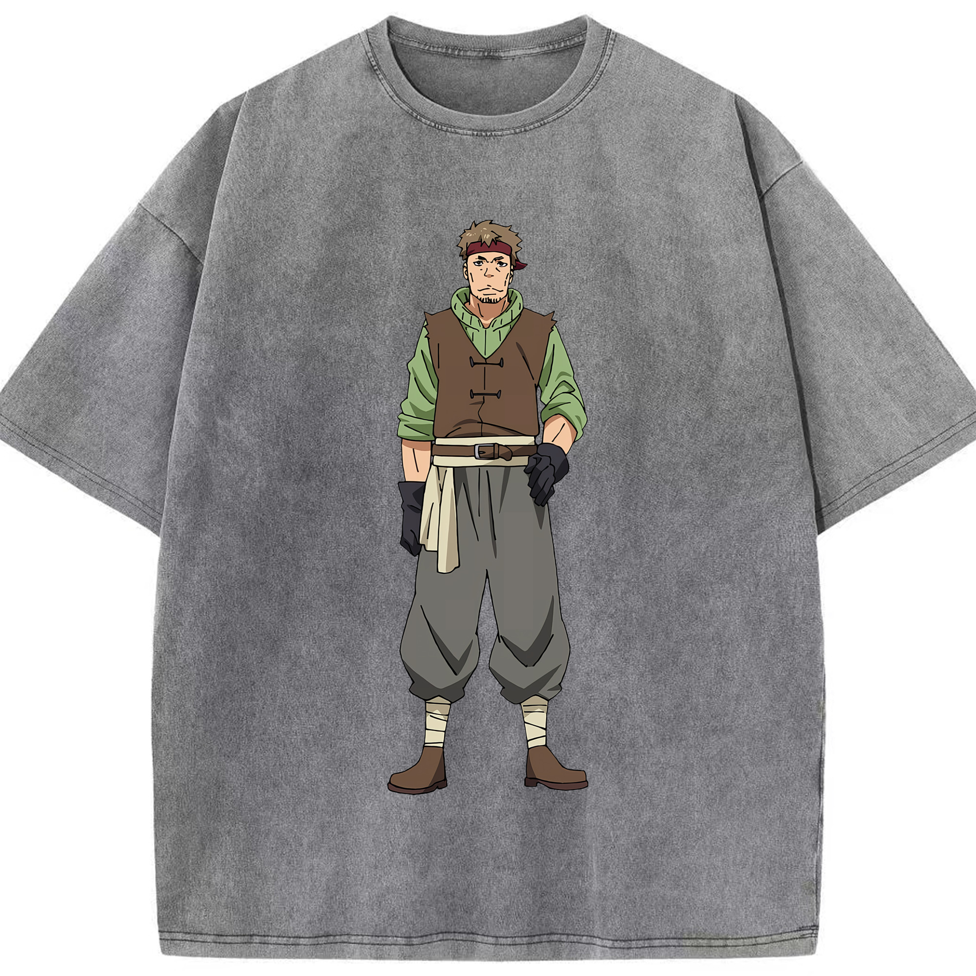 （画像用） 転スラ Regarding Reincarnated to Slime 綿100% ヴィンテージ風 半袖Tシャツ（フロントプリント）