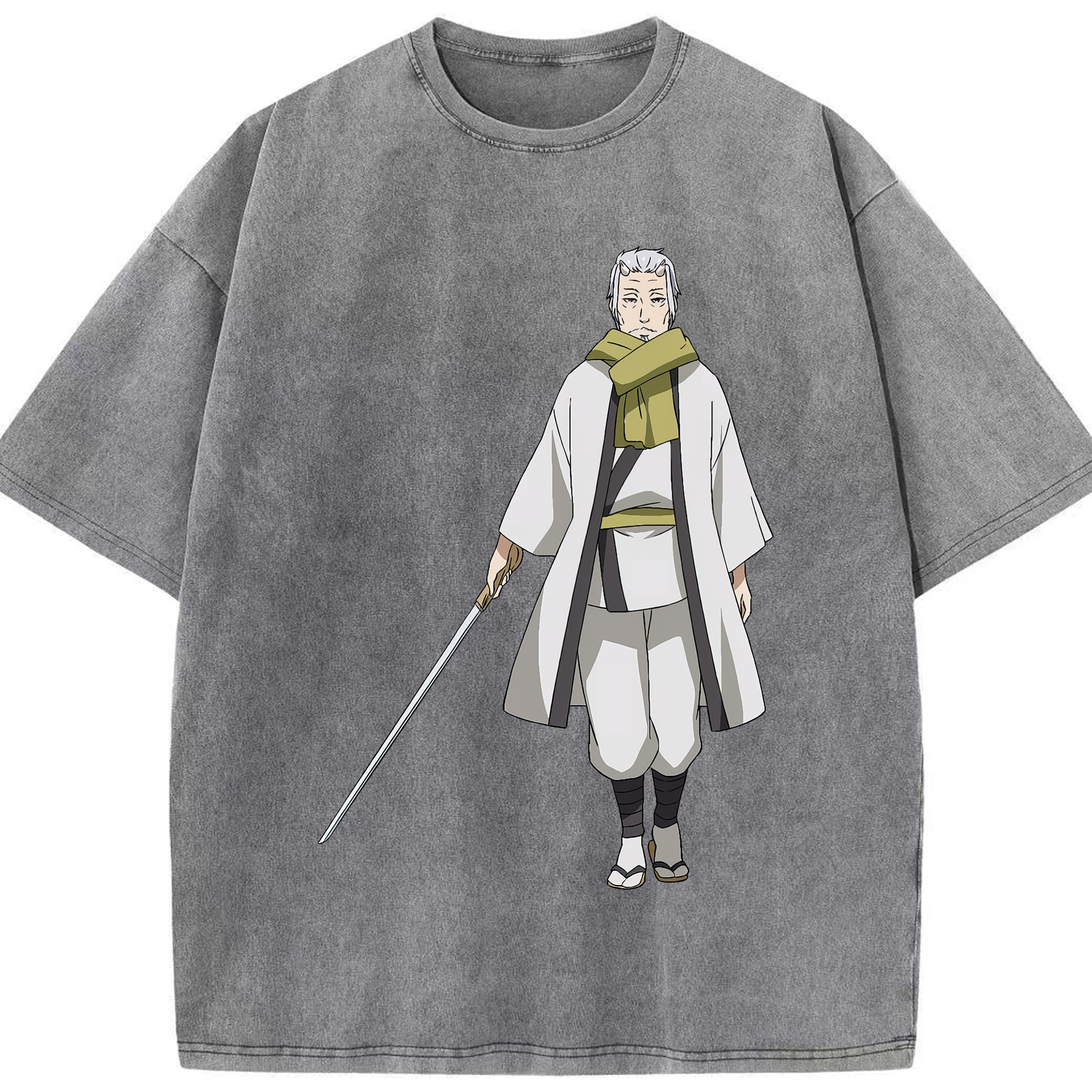 （画像用） 転スラ Regarding Reincarnated to Slime 綿100% ヴィンテージ風 半袖Tシャツ（フロントプリント）