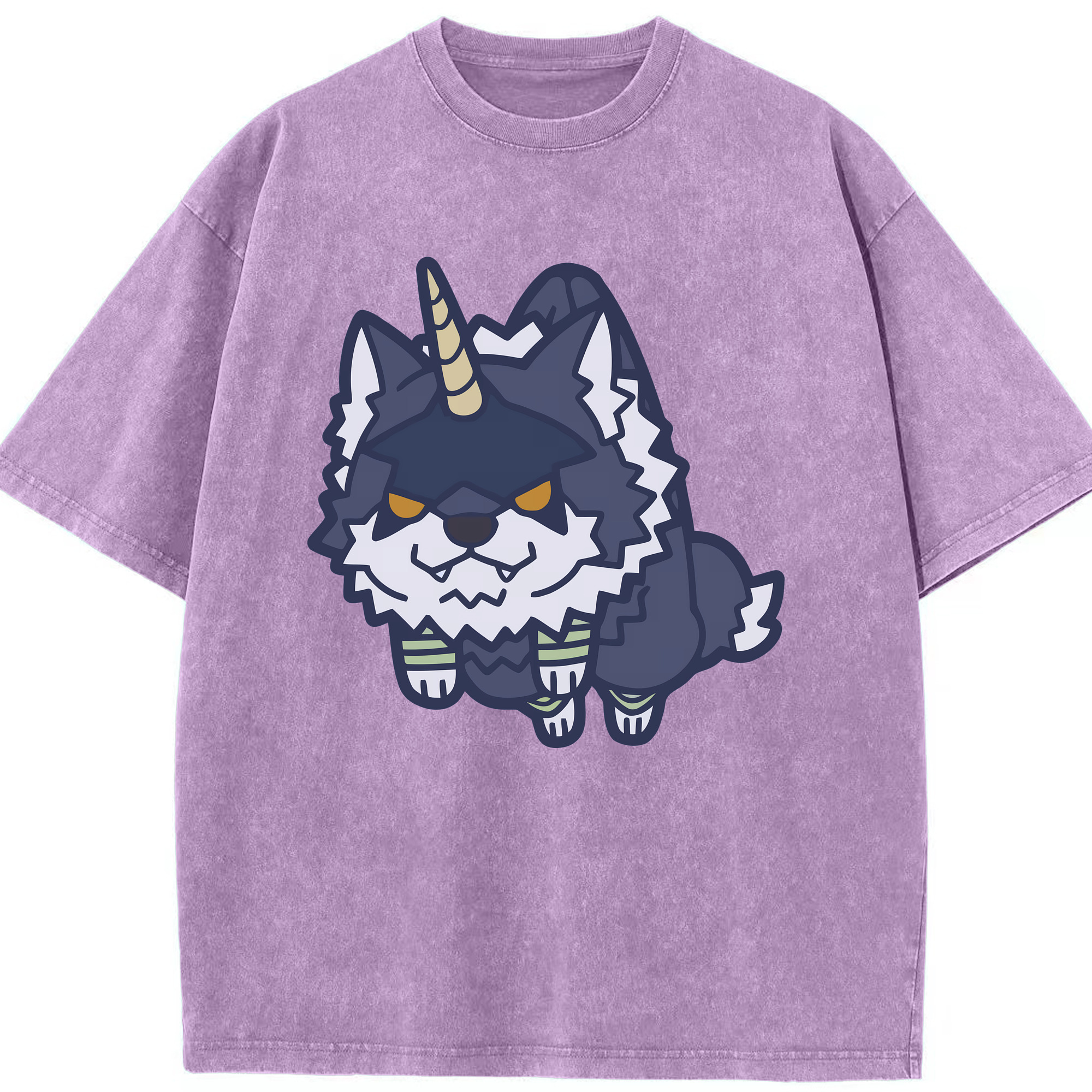 （画像用） 転スラ Regarding Reincarnated to Slime 綿100% ヴィンテージ風 半袖Tシャツ（フロントプリント）