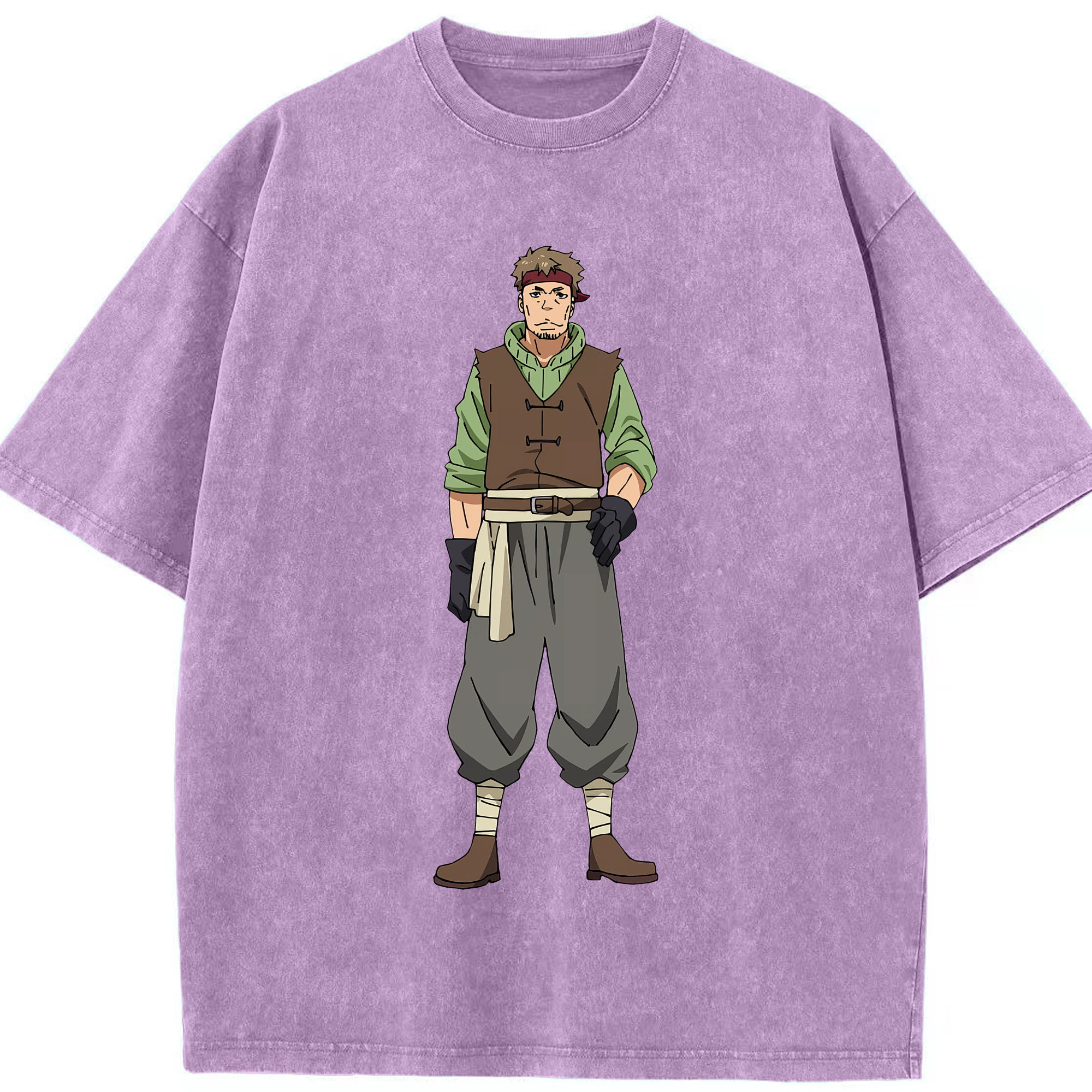 （画像用） 転スラ Regarding Reincarnated to Slime 綿100% ヴィンテージ風 半袖Tシャツ（フロントプリント）