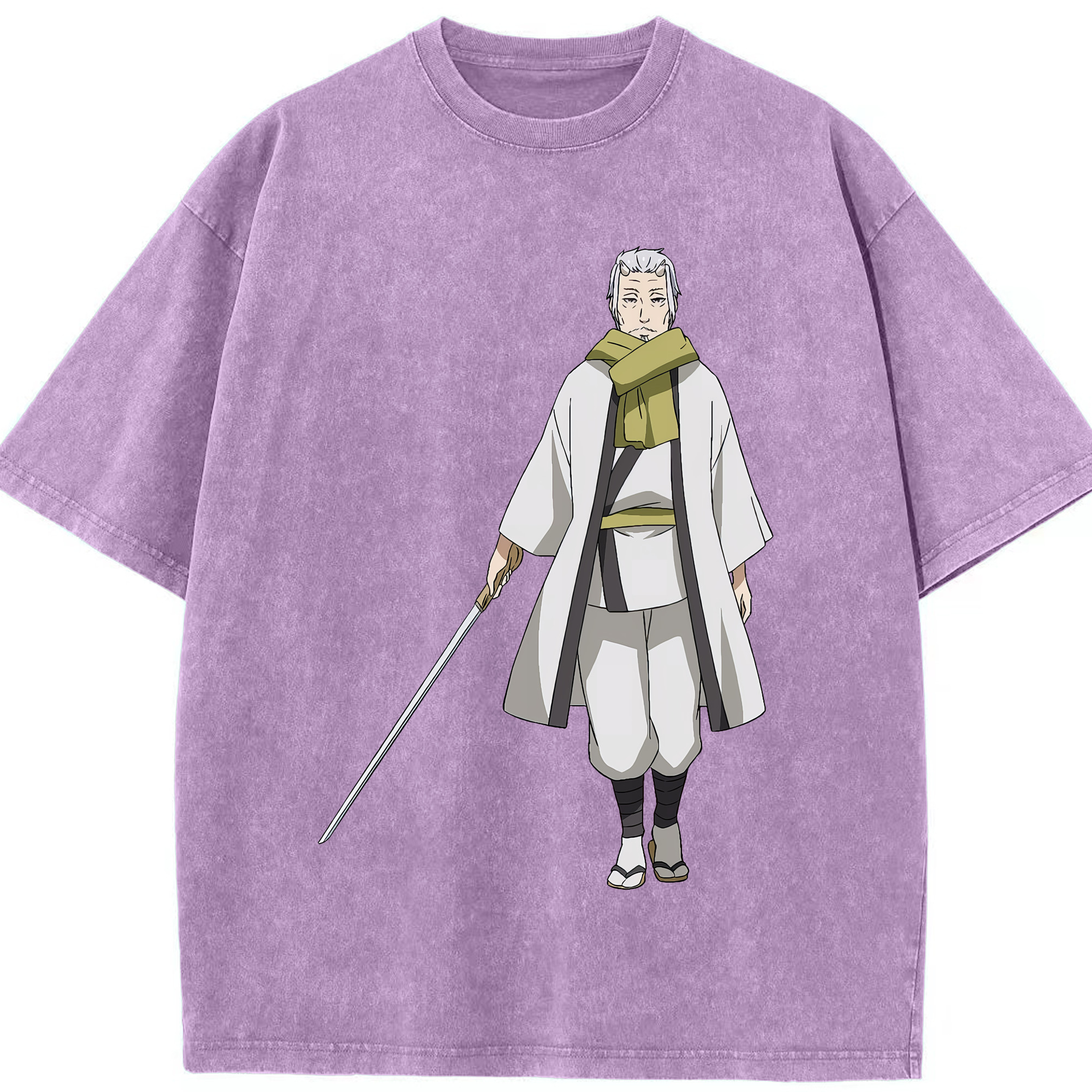 （画像用） 転スラ Regarding Reincarnated to Slime 綿100% ヴィンテージ風 半袖Tシャツ（フロントプリント）