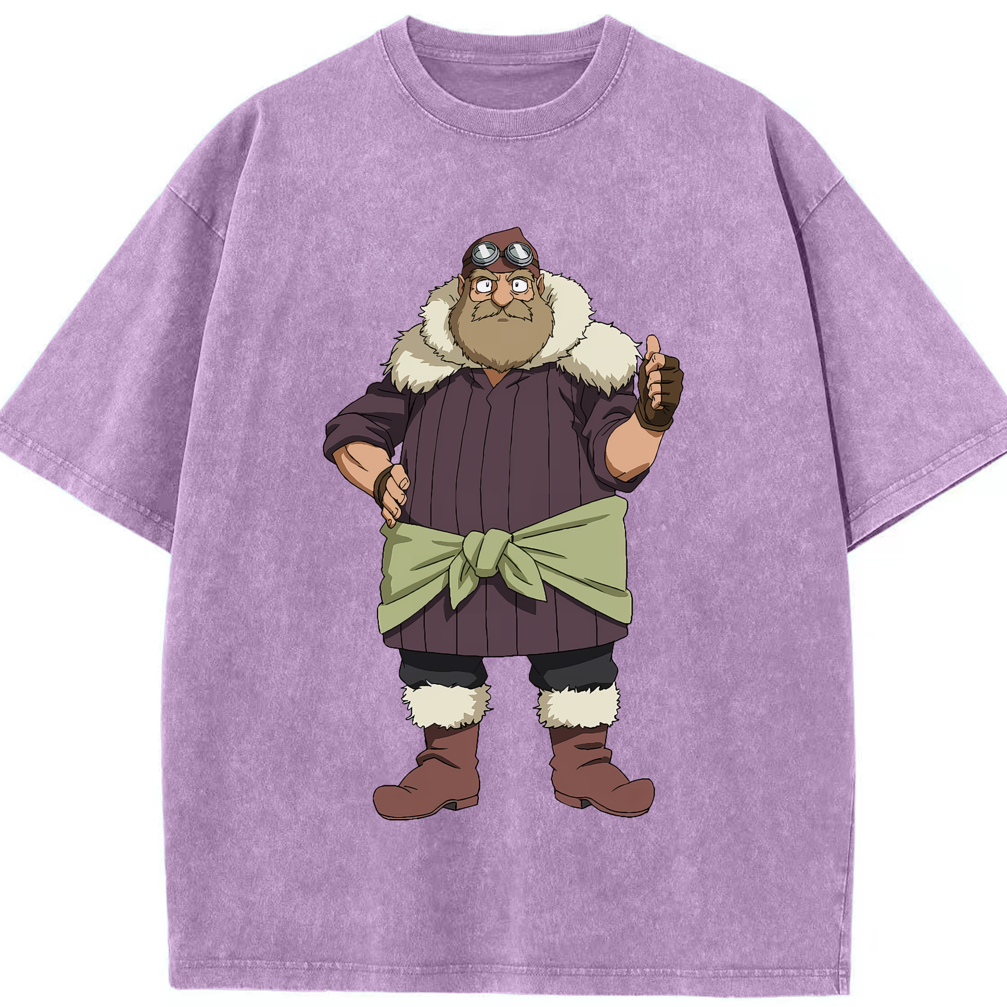 （画像用） 転スラ Regarding Reincarnated to Slime 綿100% ヴィンテージ風 半袖Tシャツ（フロントプリント）