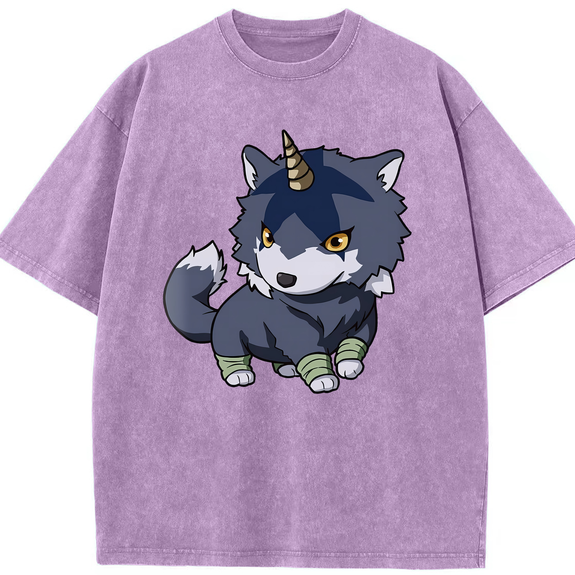 （画像用） 転スラ Regarding Reincarnated to Slime 綿100% ヴィンテージ風 半袖Tシャツ（フロントプリント）
