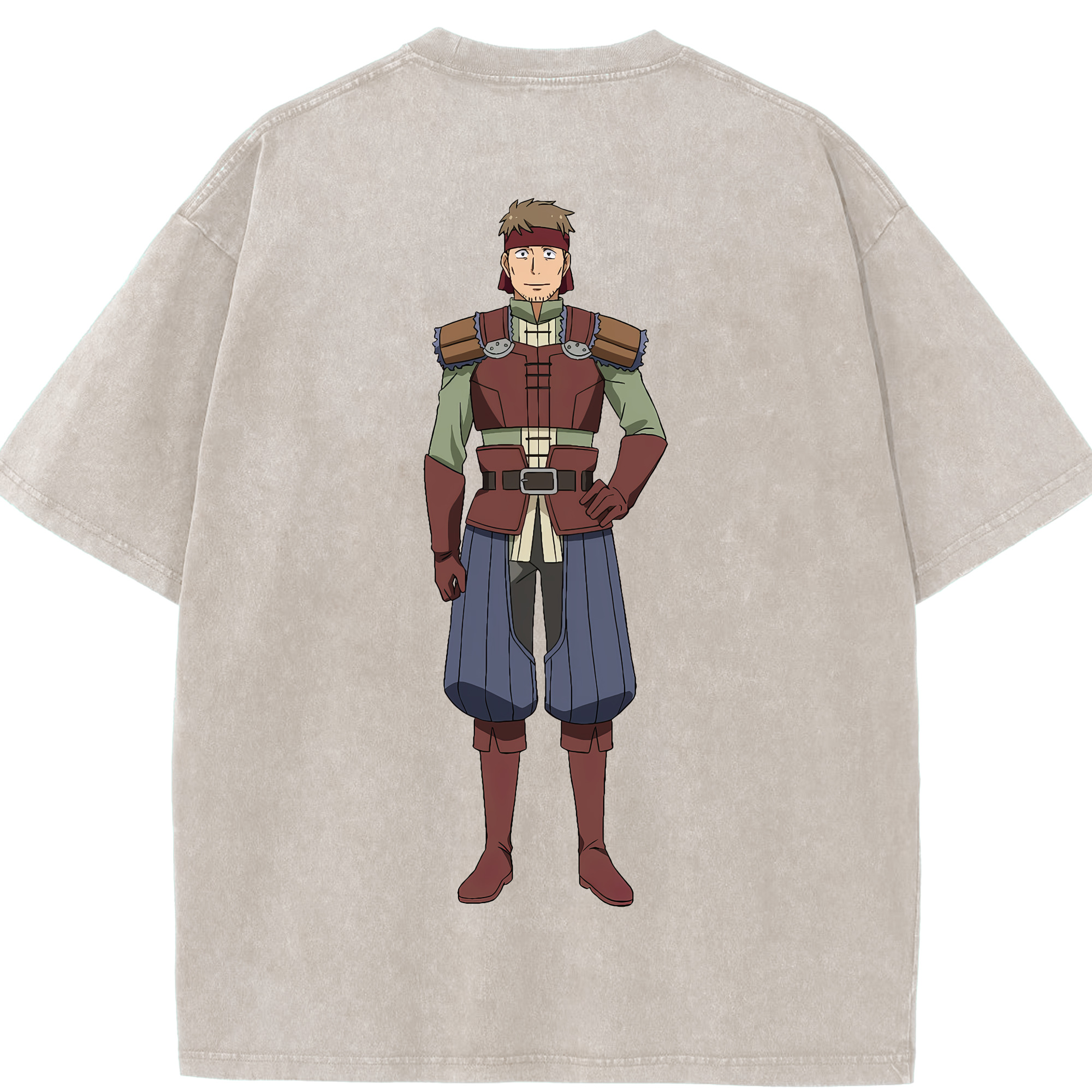 （画像用） 転スラ Regarding Reincarnated to Slime 綿100% ヴィンテージ風 半袖Tシャツ（背面プリント）