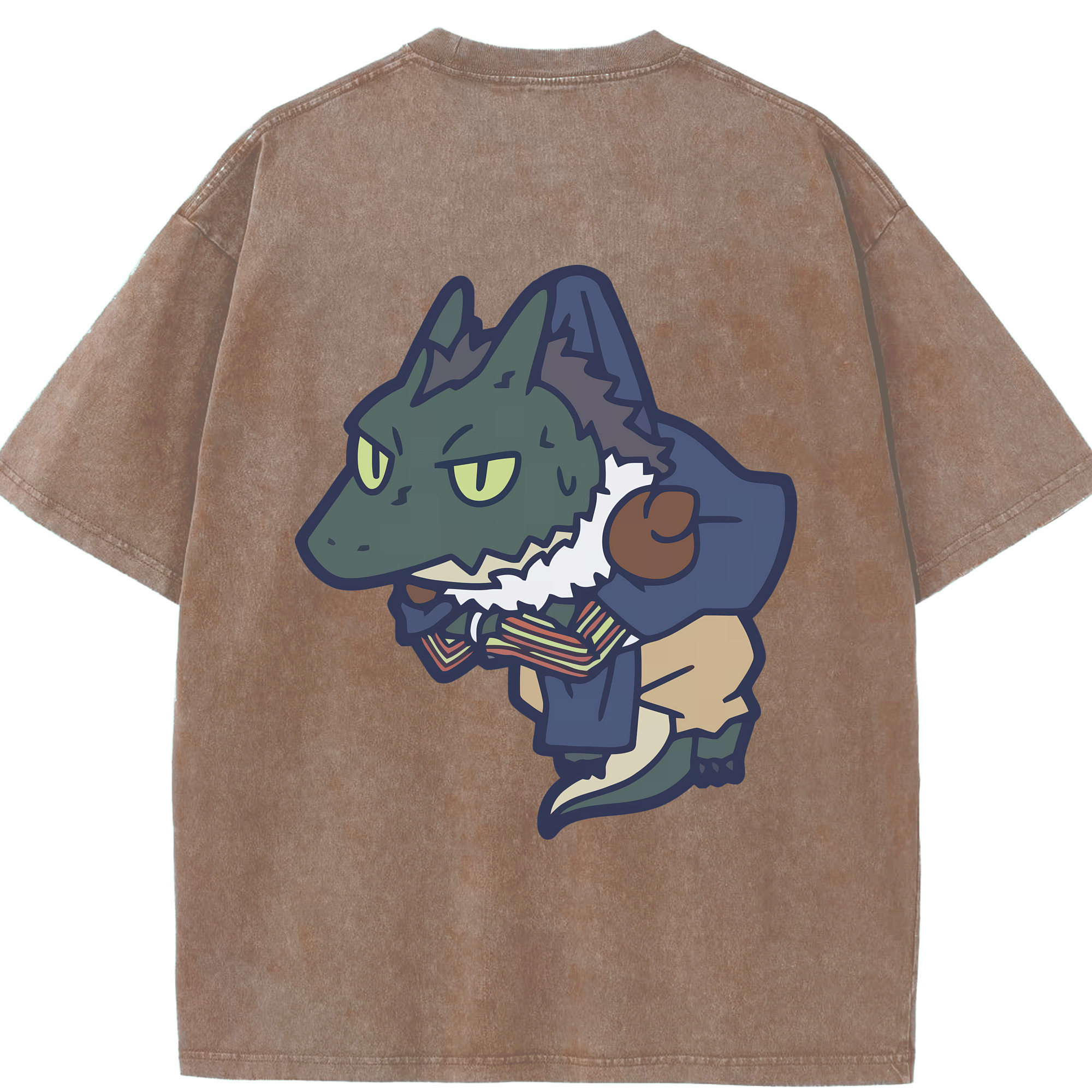 （画像用） 転スラ Regarding Reincarnated to Slime 綿100% ヴィンテージ風 半袖Tシャツ（背面プリント）