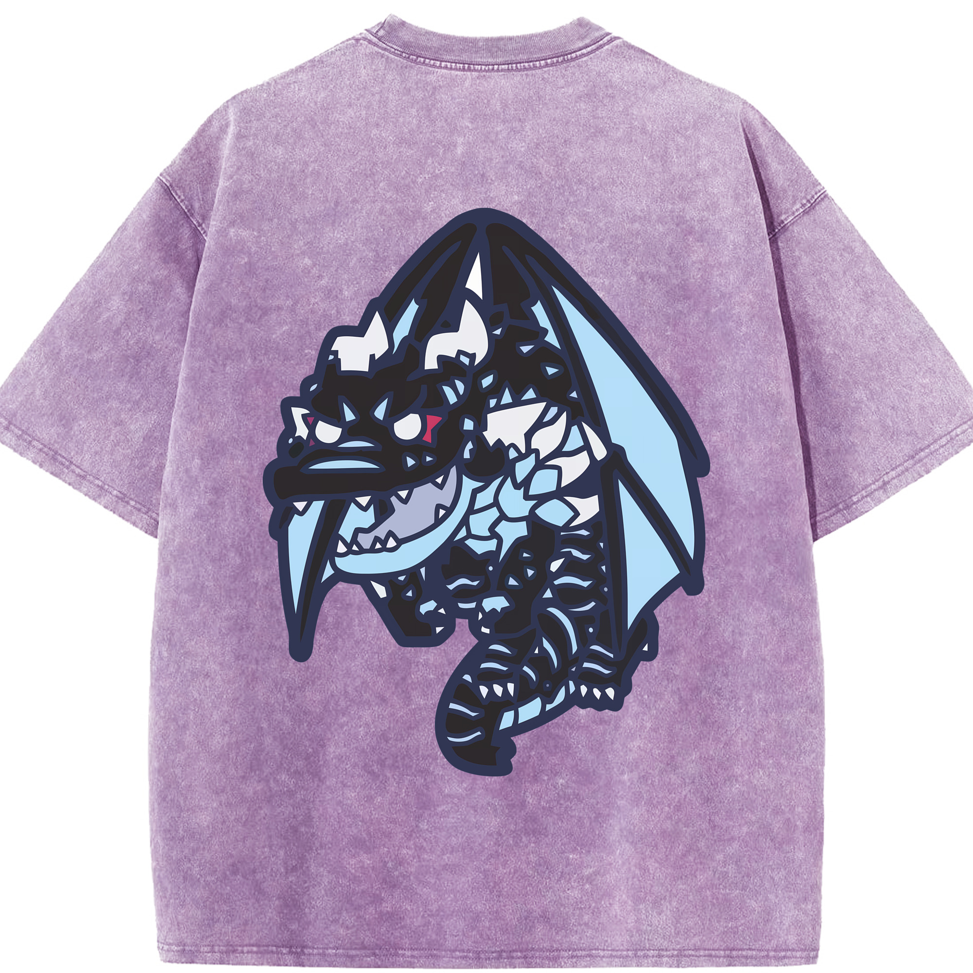 （画像用） 転スラ Regarding Reincarnated to Slime 綿100% ヴィンテージ風 半袖Tシャツ（背面プリント）