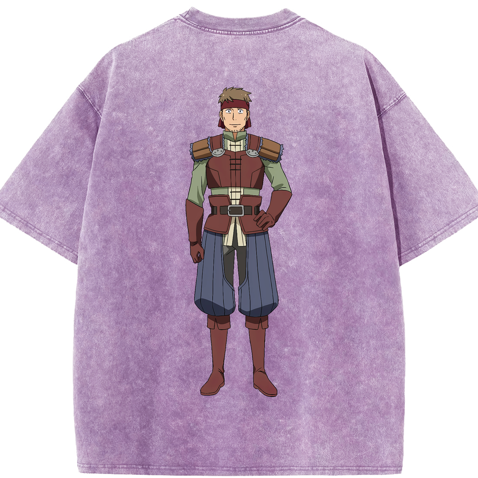 （画像用） 転スラ Regarding Reincarnated to Slime 綿100% ヴィンテージ風 半袖Tシャツ（背面プリント）