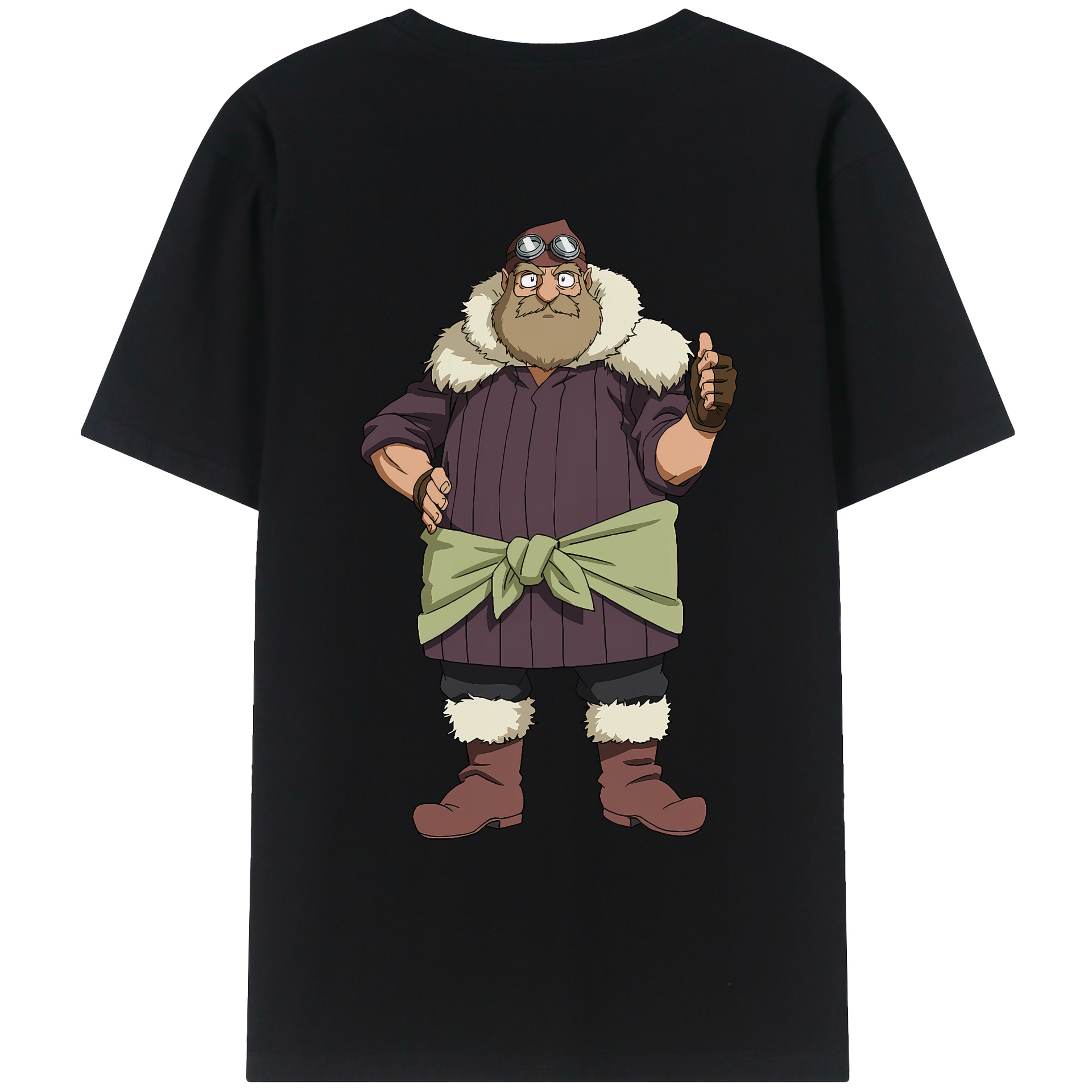 （画像用） 転スラ Regarding Reincarnated to Slime 綿100％ メンズ半袖Tシャツ（バックプリント） 通気性