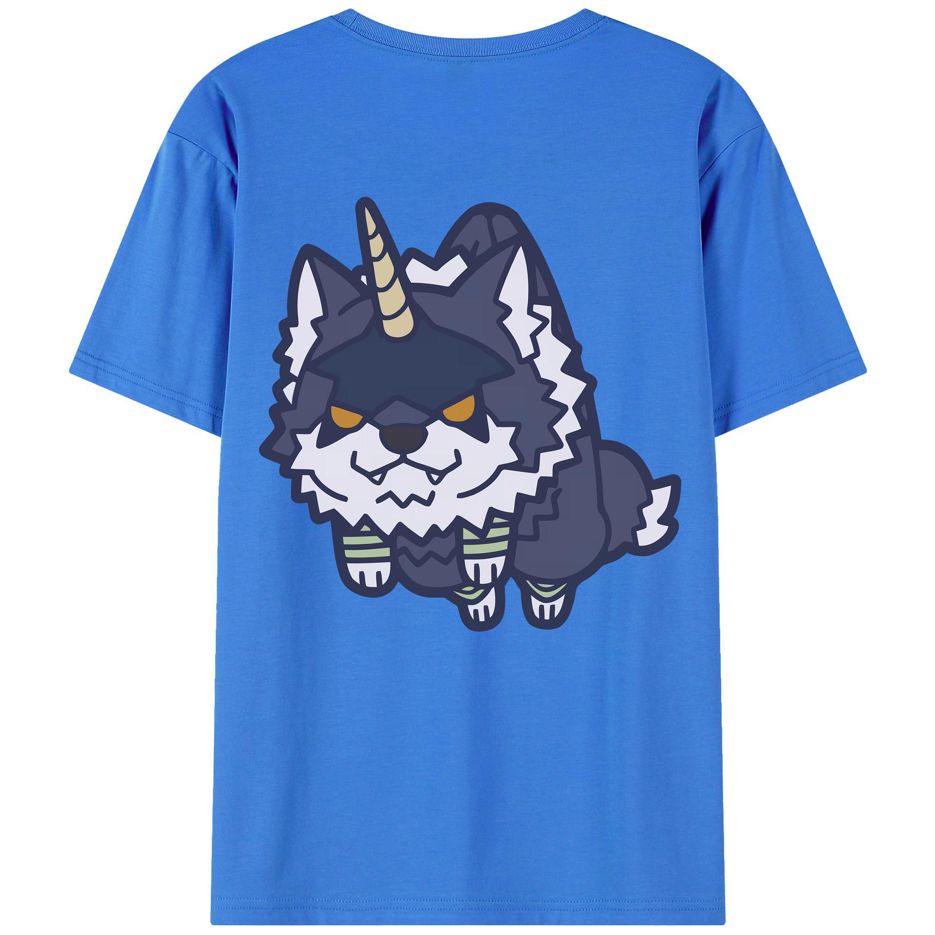 （画像用） 転スラ Regarding Reincarnated to Slime 綿100％ メンズ半袖Tシャツ（バックプリント） 通気性