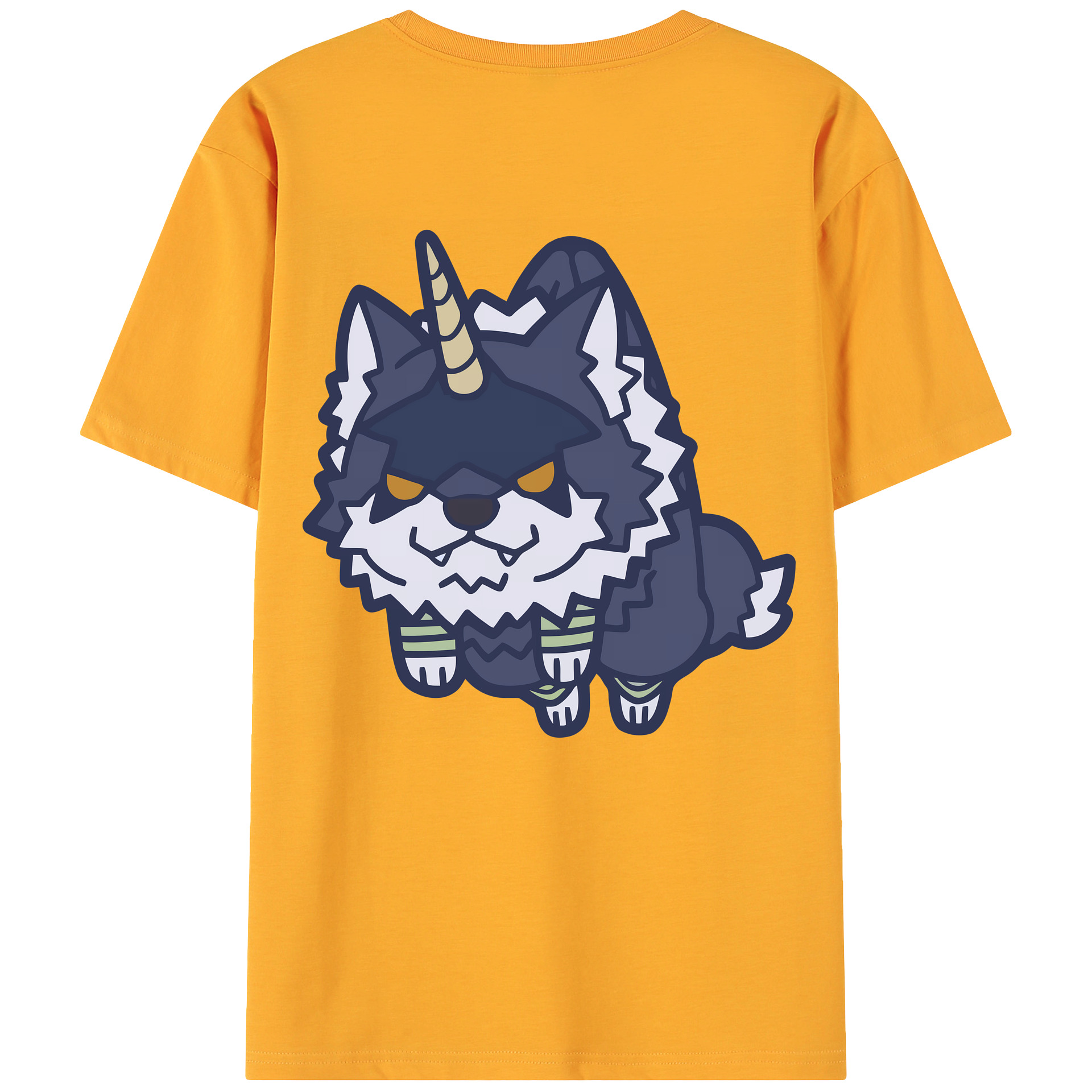 （画像用） 転スラ Regarding Reincarnated to Slime 綿100％ メンズ半袖Tシャツ（バックプリント） 通気性