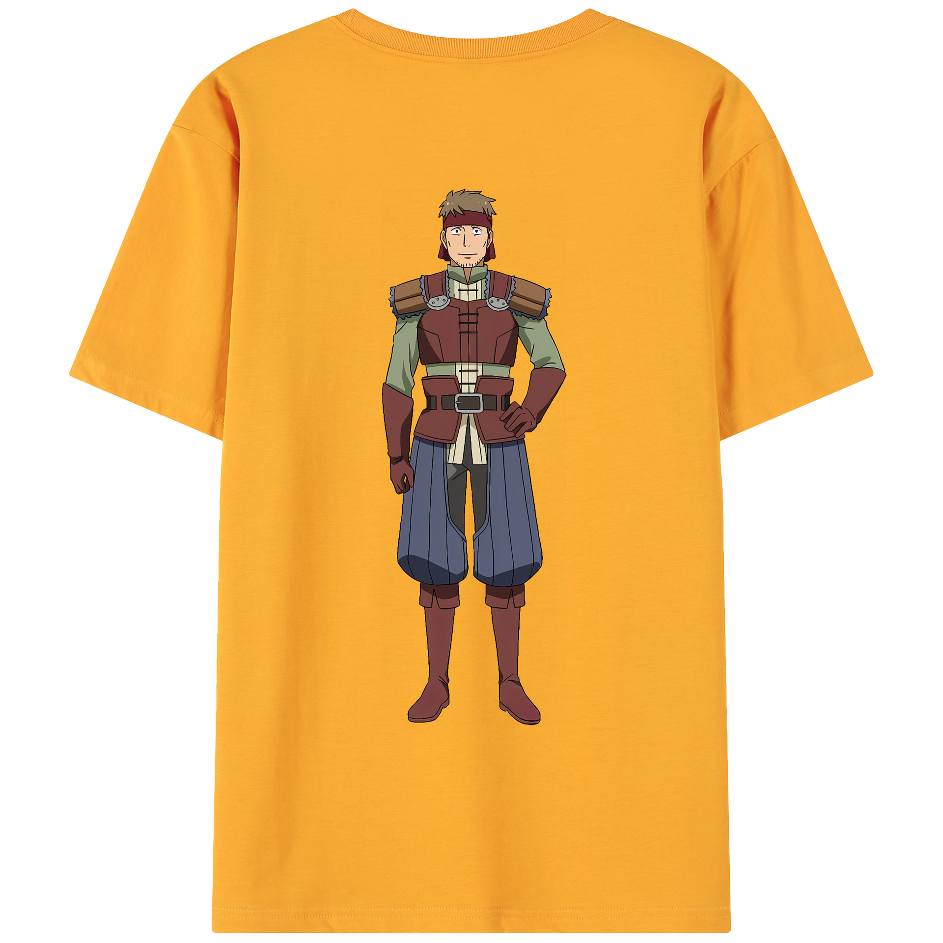（画像用） 転スラ Regarding Reincarnated to Slime 綿100％ メンズ半袖Tシャツ（バックプリント） 通気性