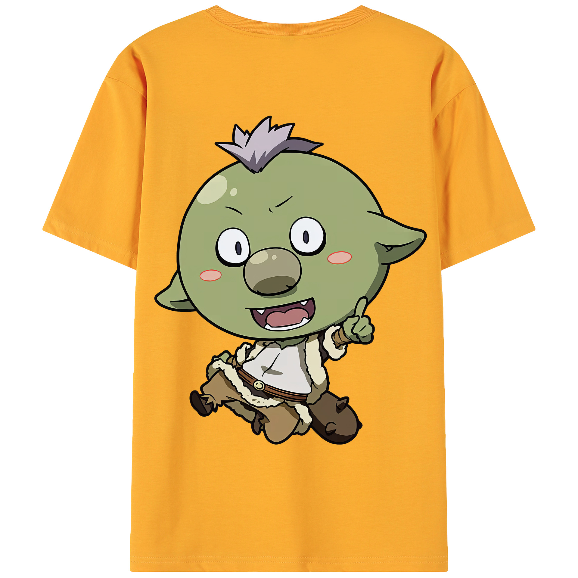 （画像用） 転スラ Regarding Reincarnated to Slime 綿100％ メンズ半袖Tシャツ（バックプリント） 通気性