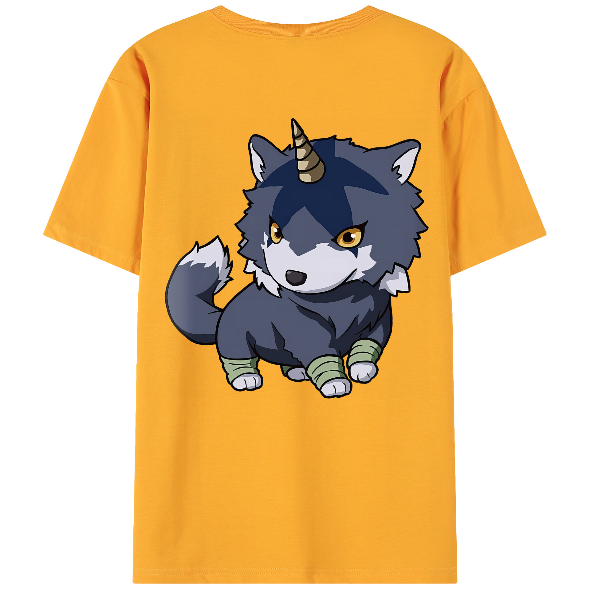 （画像用） 転スラ Regarding Reincarnated to Slime 綿100％ メンズ半袖Tシャツ（バックプリント） 通気性
