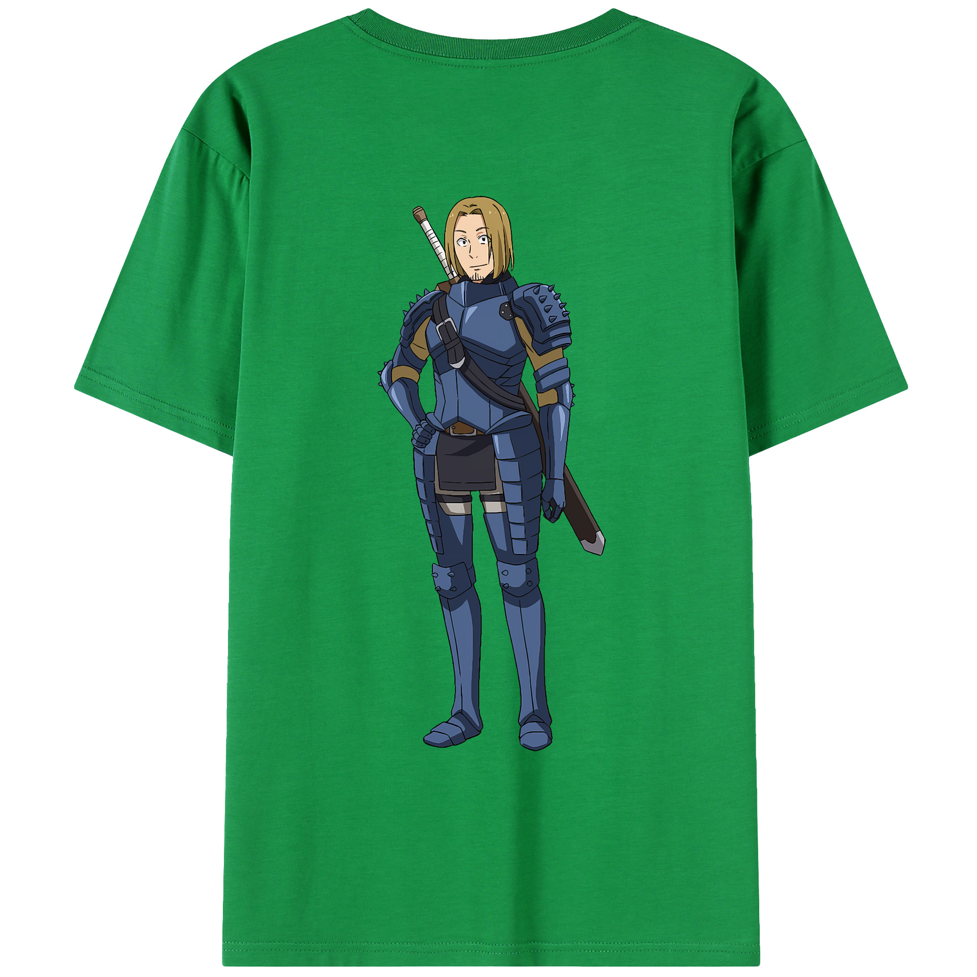 （画像用） 転スラ Regarding Reincarnated to Slime 綿100％ メンズ半袖Tシャツ（バックプリント） 通気性