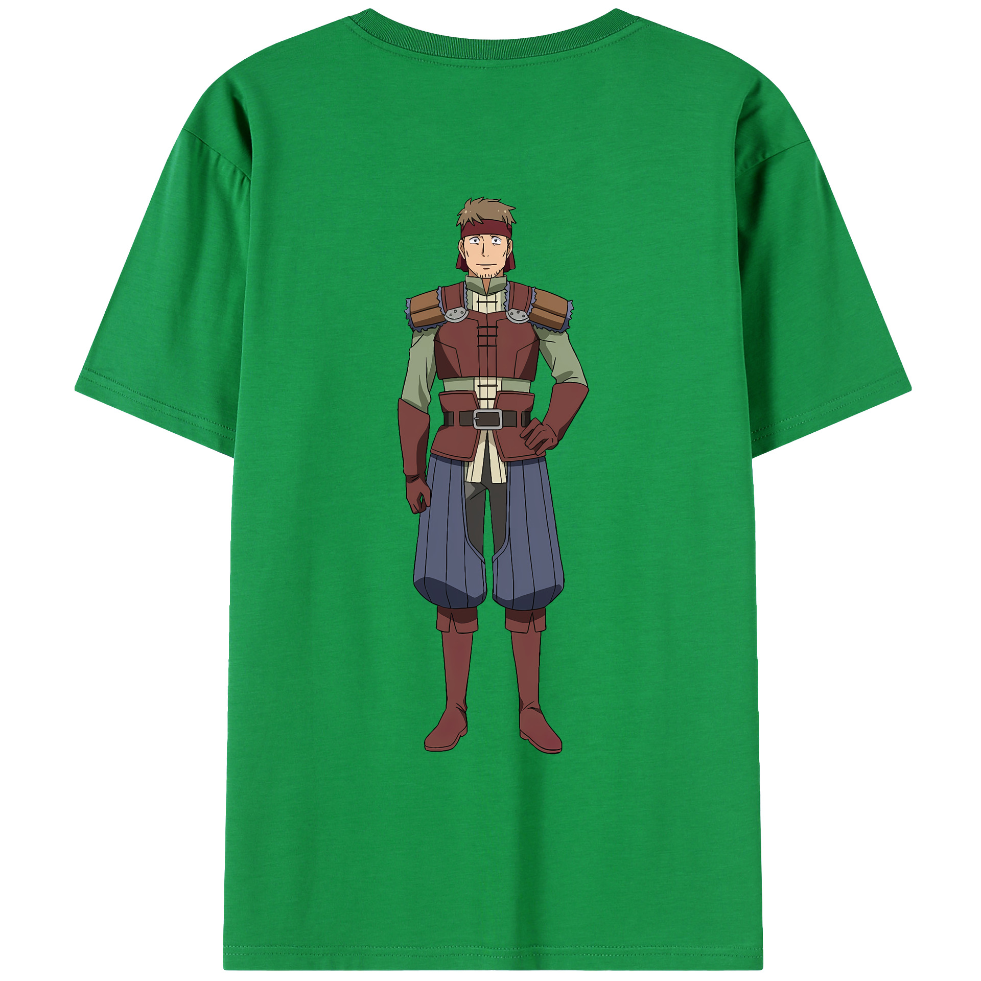 （画像用） 転スラ Regarding Reincarnated to Slime 綿100％ メンズ半袖Tシャツ（バックプリント） 通気性