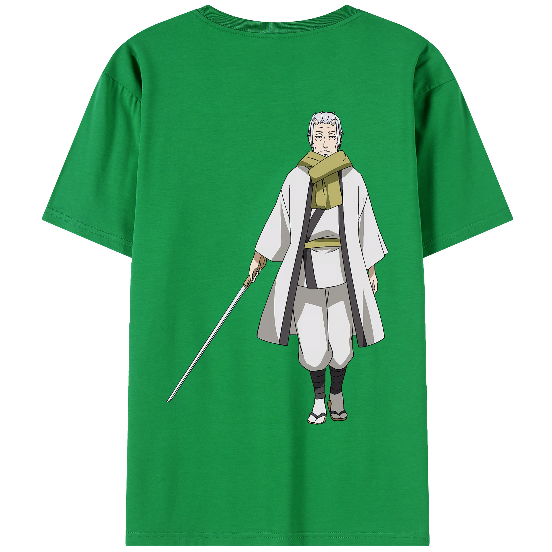 （画像用） 転スラ Regarding Reincarnated to Slime 綿100％ メンズ半袖Tシャツ（バックプリント） 通気性