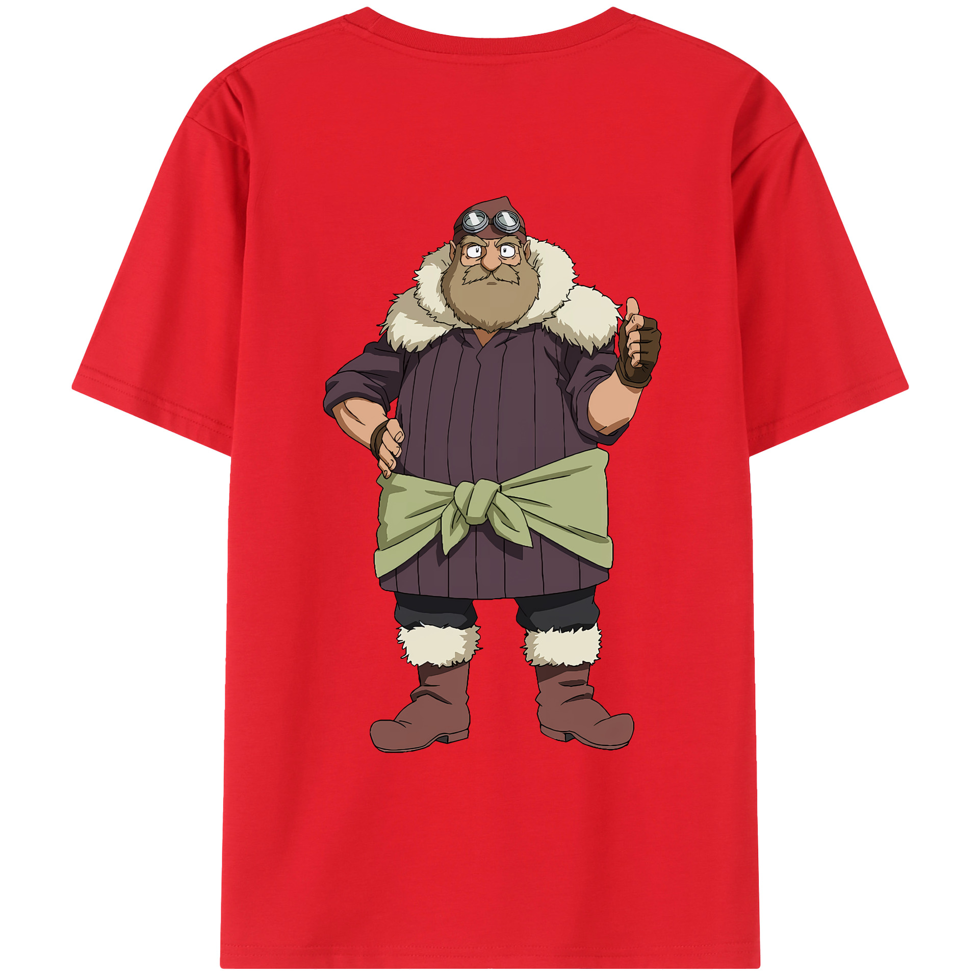 （画像用） 転スラ Regarding Reincarnated to Slime 綿100％ メンズ半袖Tシャツ（バックプリント） 通気性