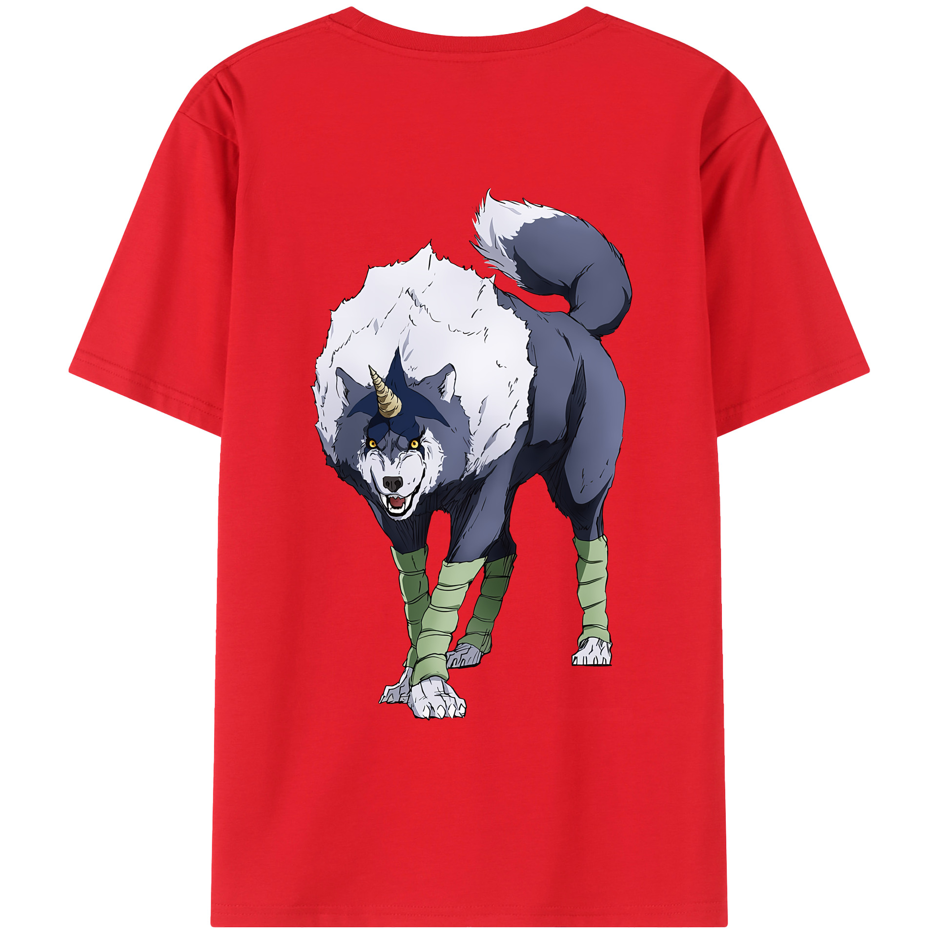 （画像用） 転スラ Regarding Reincarnated to Slime 綿100％ メンズ半袖Tシャツ（バックプリント） 通気性