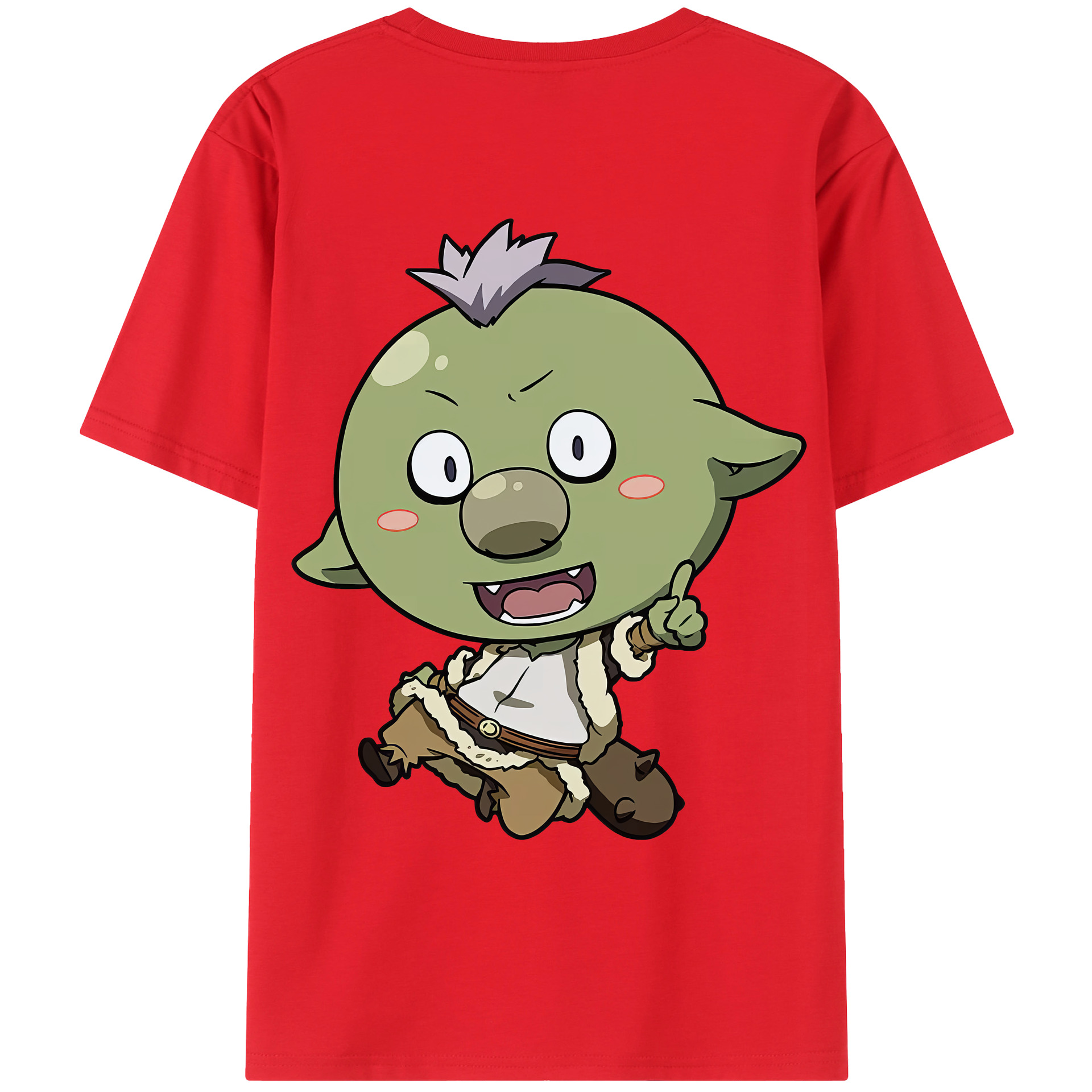 （画像用） 転スラ Regarding Reincarnated to Slime 綿100％ メンズ半袖Tシャツ（バックプリント） 通気性