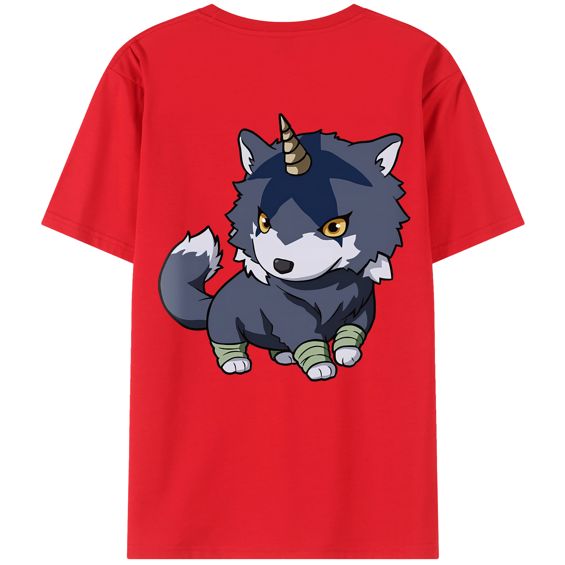（画像用） 転スラ Regarding Reincarnated to Slime 綿100％ メンズ半袖Tシャツ（バックプリント） 通気性