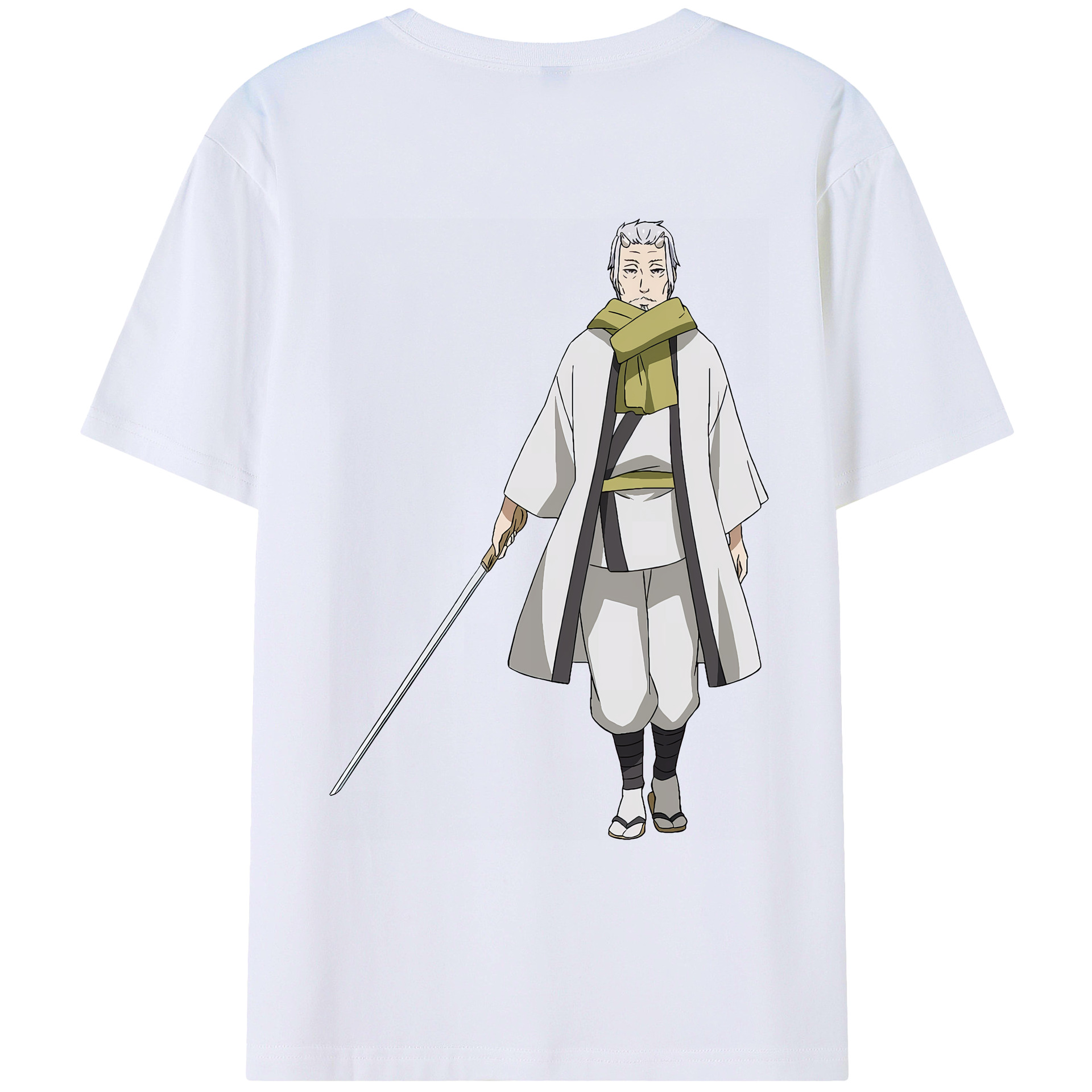 （画像用） 転スラ Regarding Reincarnated to Slime 綿100％ メンズ半袖Tシャツ（バックプリント） 通気性