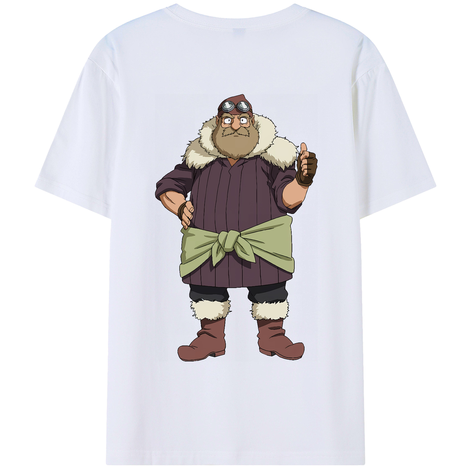 （画像用） 転スラ Regarding Reincarnated to Slime 綿100％ メンズ半袖Tシャツ（バックプリント） 通気性