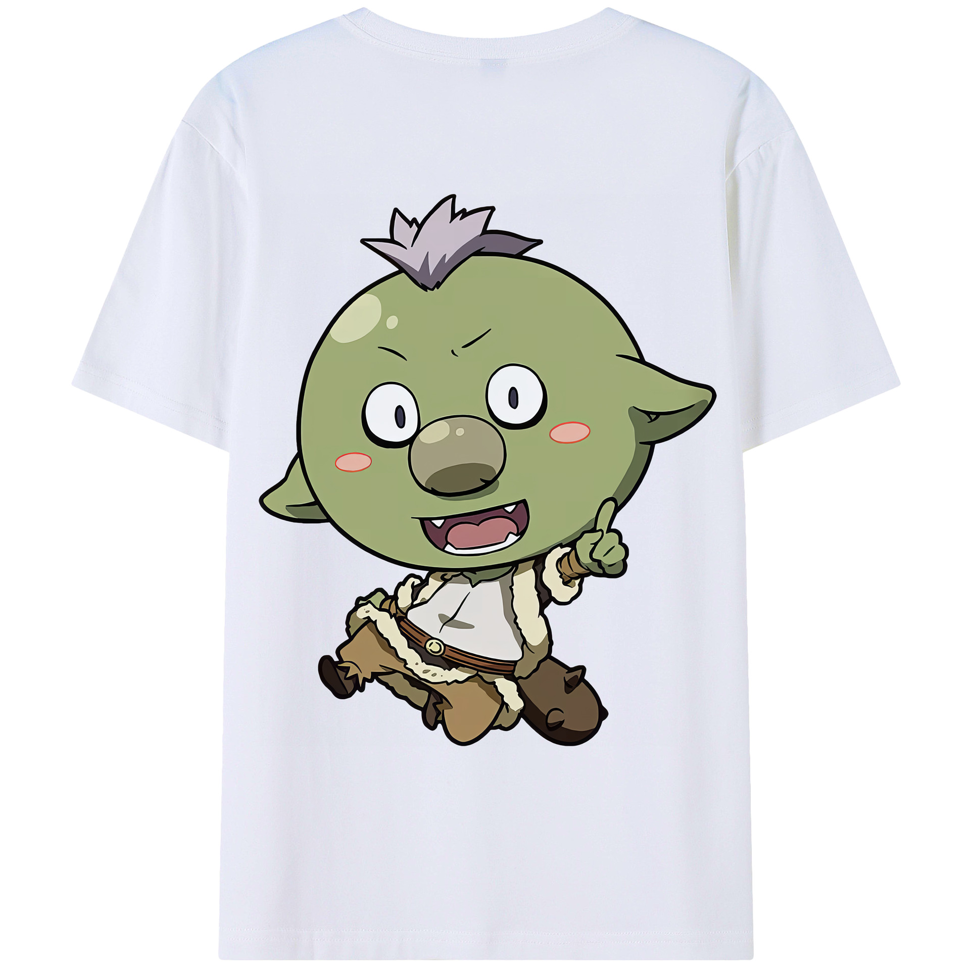 （画像用） 転スラ Regarding Reincarnated to Slime 綿100％ メンズ半袖Tシャツ（バックプリント） 通気性