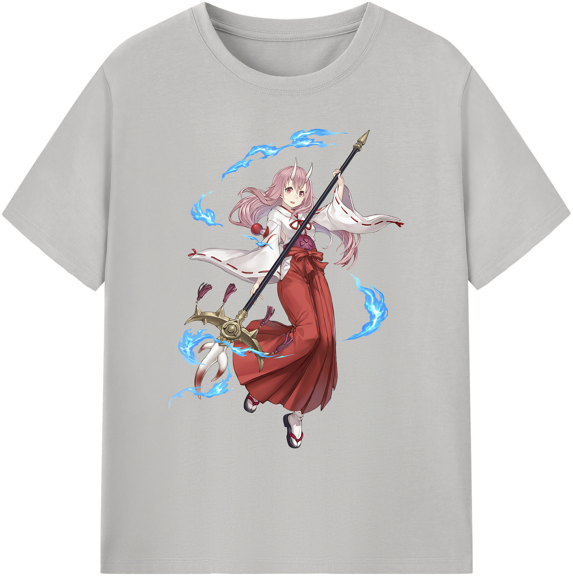 （画像用） 転スラ Regarding Reincarnated to Slime 綿100％ メンズ半袖Tシャツ｜肌触りやわらか＆通気性