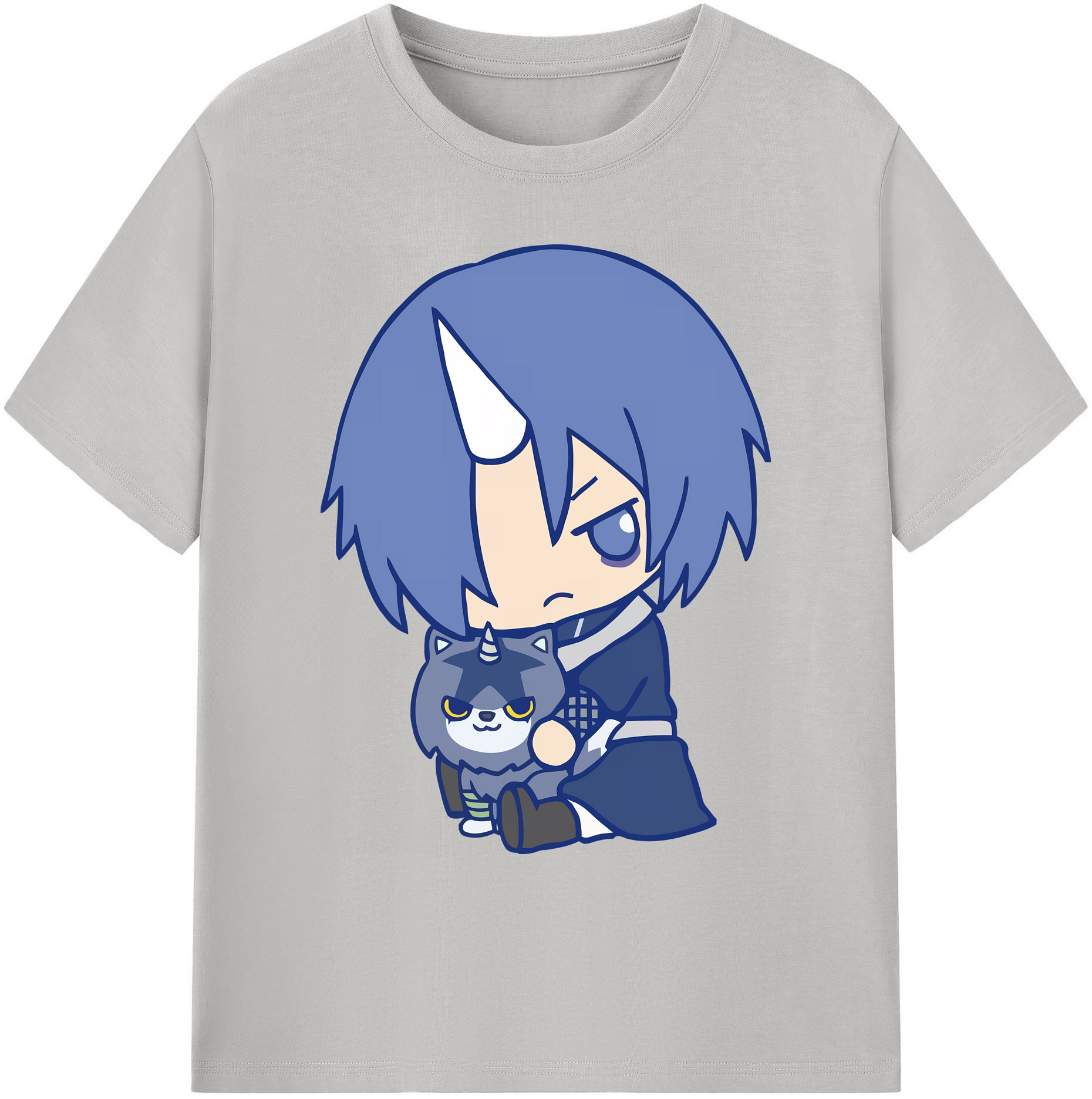 （画像用） 転スラ Regarding Reincarnated to Slime 綿100％ メンズ半袖Tシャツ｜肌触りやわらか＆通気性