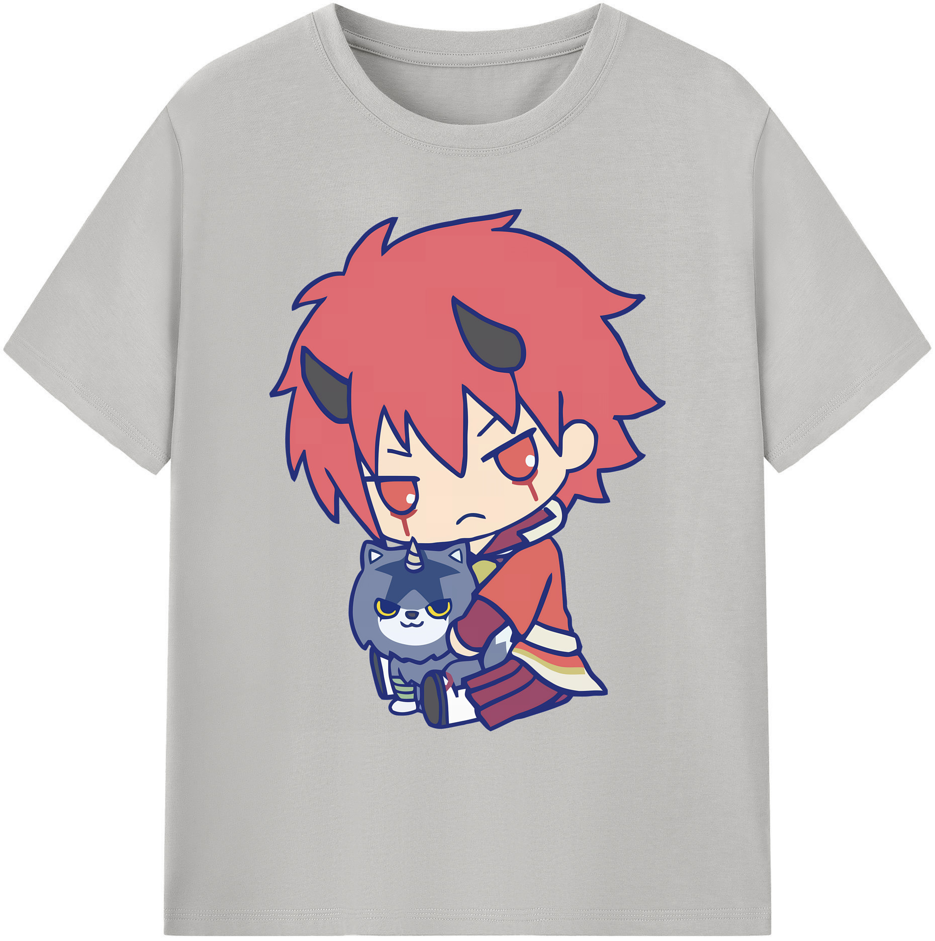 （画像用） 転スラ Regarding Reincarnated to Slime 綿100％ メンズ半袖Tシャツ｜肌触りやわらか＆通気性