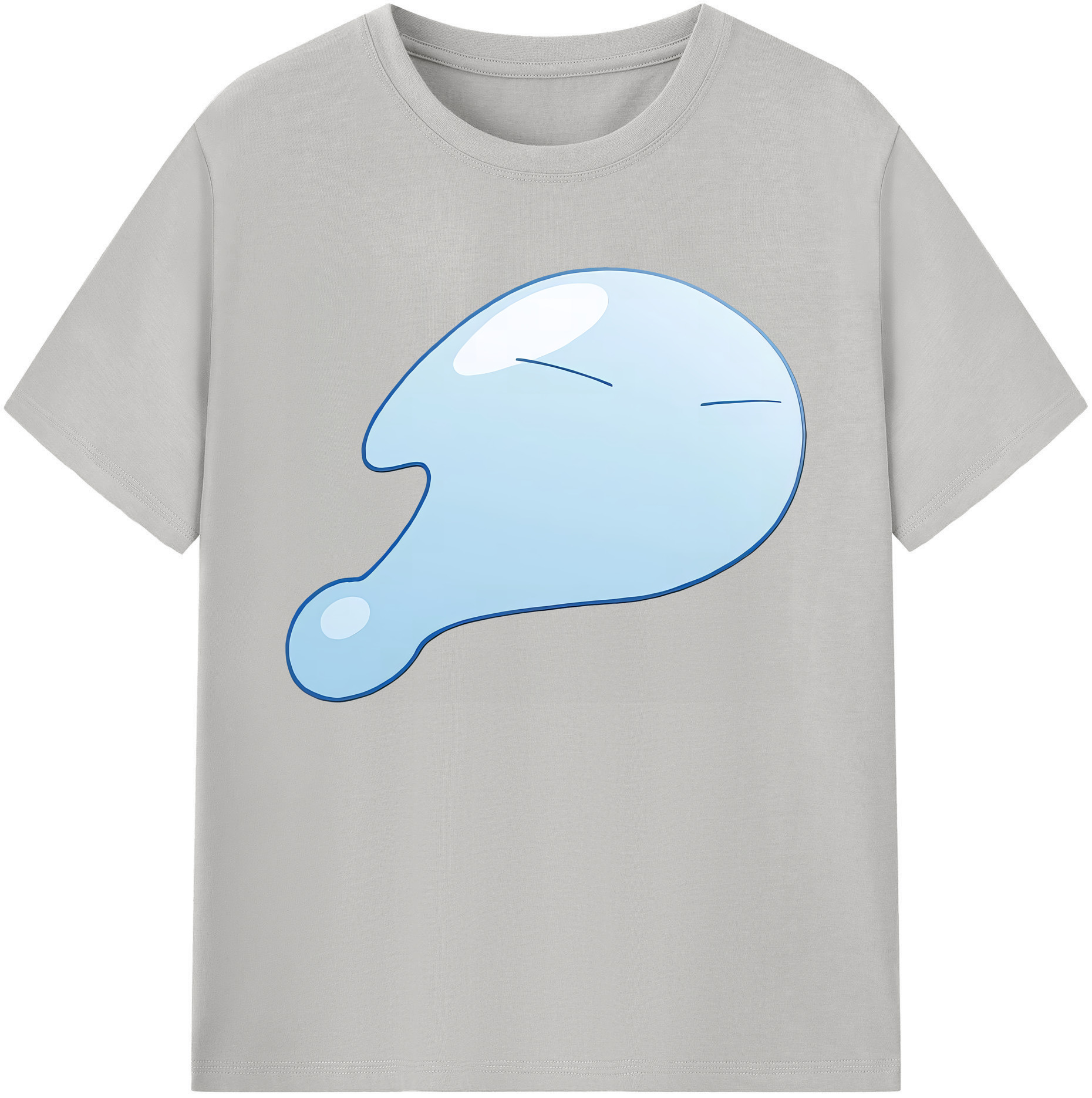 （画像用） 転スラ Regarding Reincarnated to Slime 綿100％ メンズ半袖Tシャツ｜肌触りやわらか＆通気性