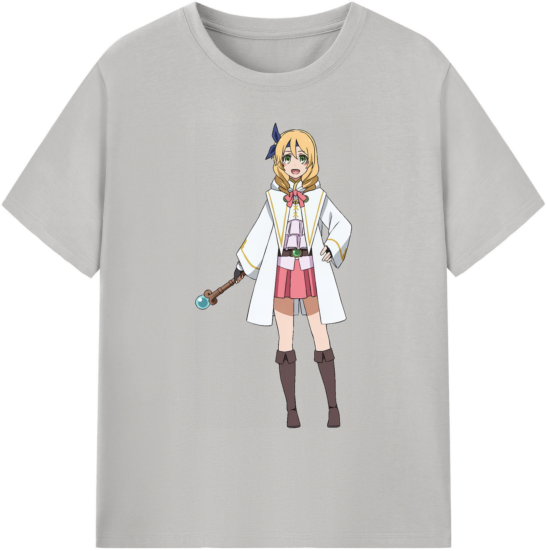 （画像用） 転スラ Regarding Reincarnated to Slime 綿100％ メンズ半袖Tシャツ｜肌触りやわらか＆通気性
